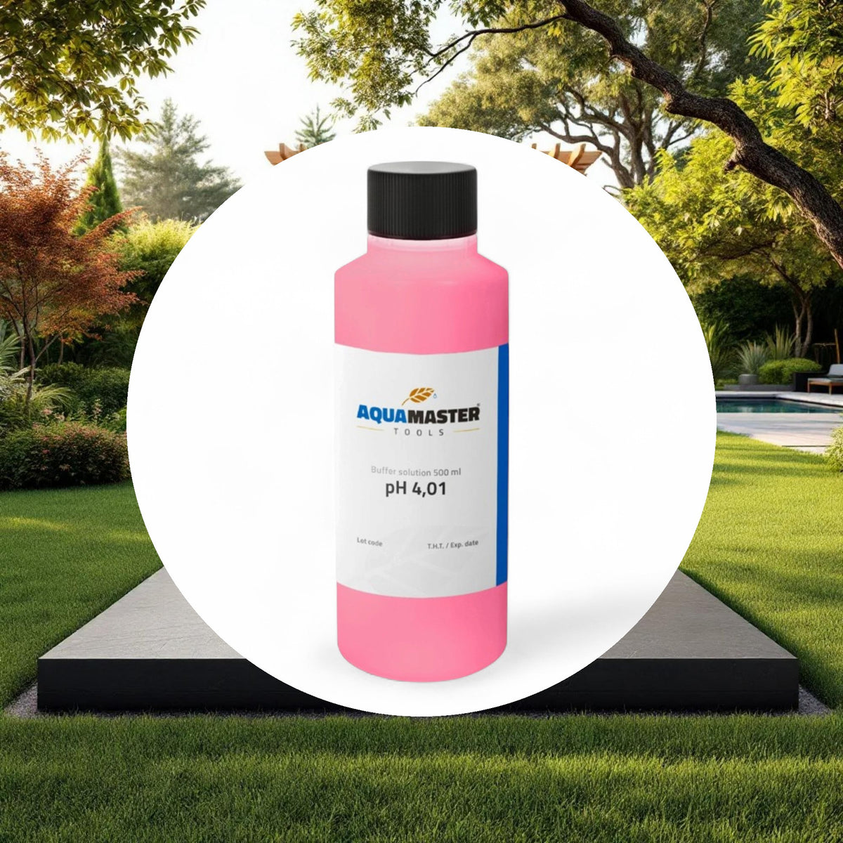 Aqua Master Tools Calibration Solution pH 4.01 500ml (8pcs/Case) - Image 4