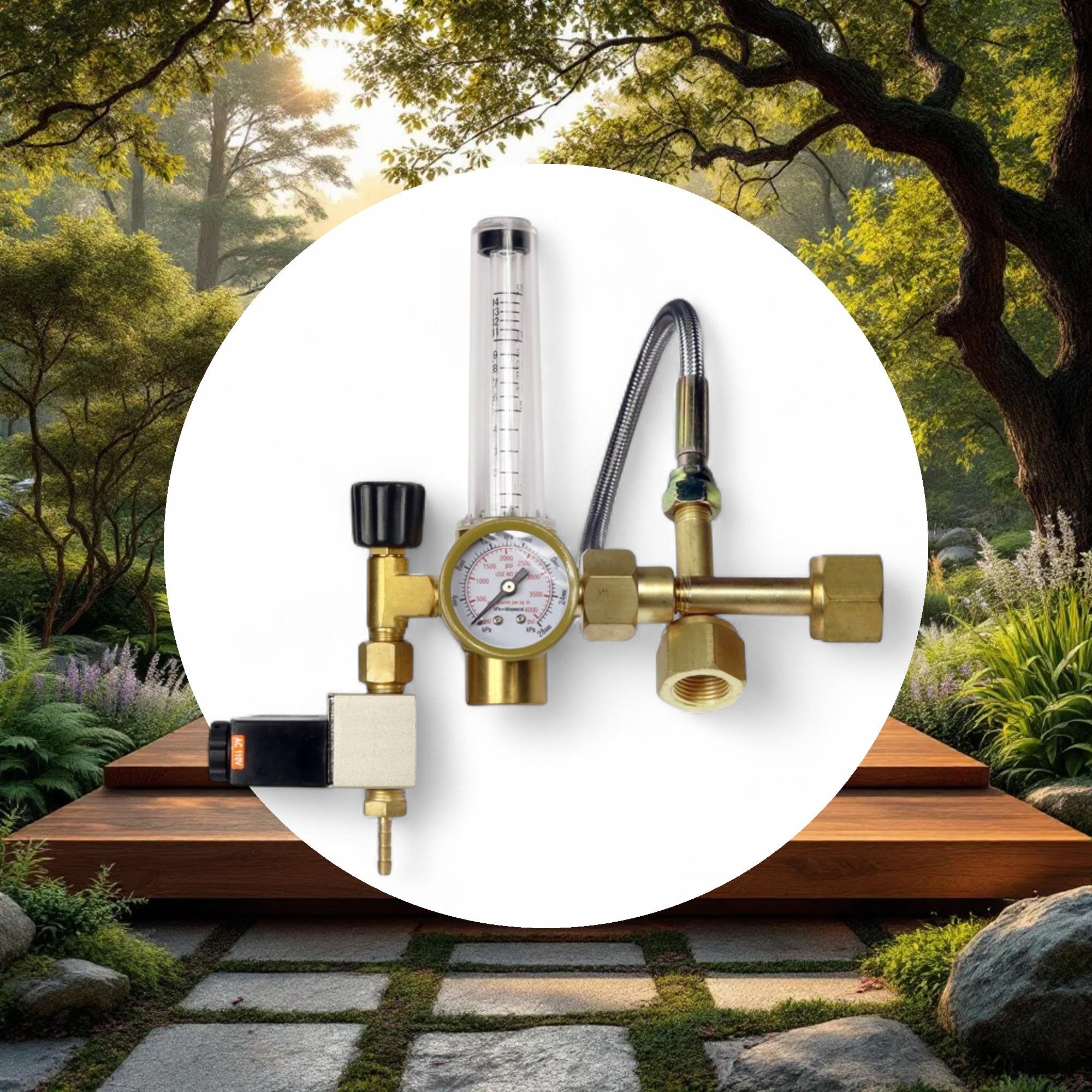~REFURBISHED~ Co2 Regulator - Dual - Image 2