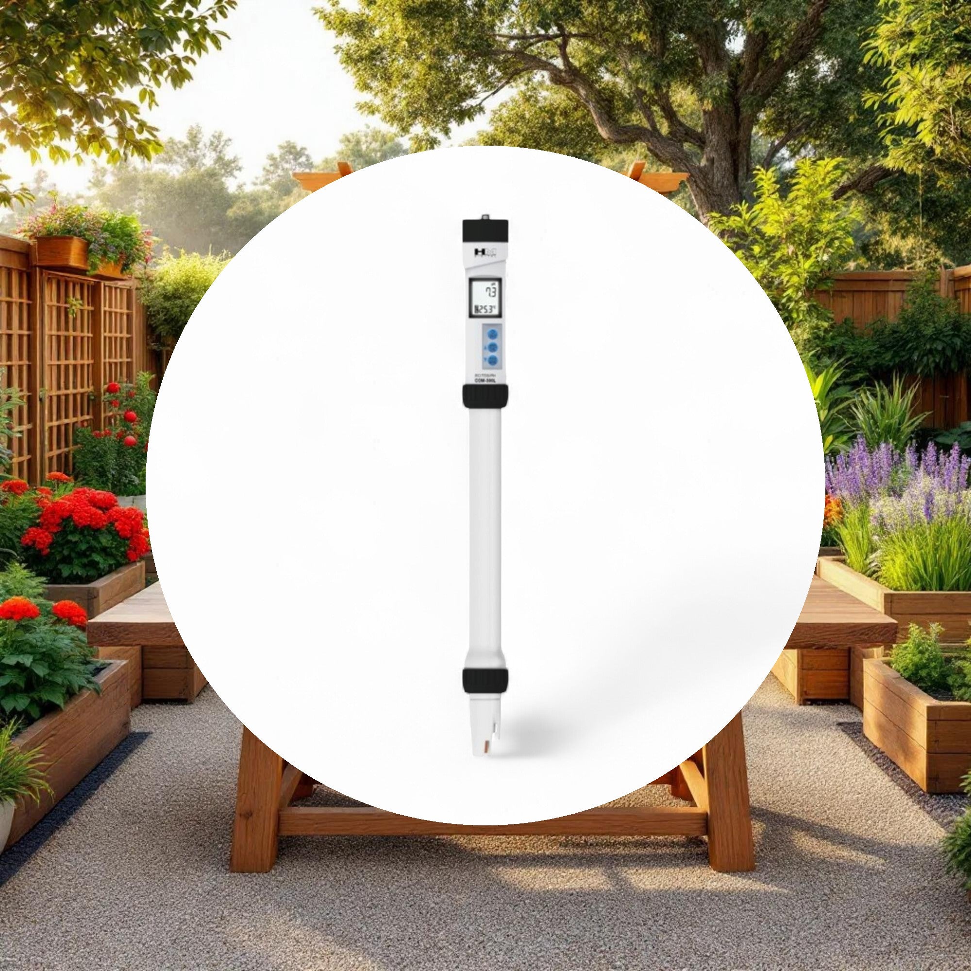 HM Digital Waterproof Professional Series pH/EC/TDS/Temp Meter - Image 3