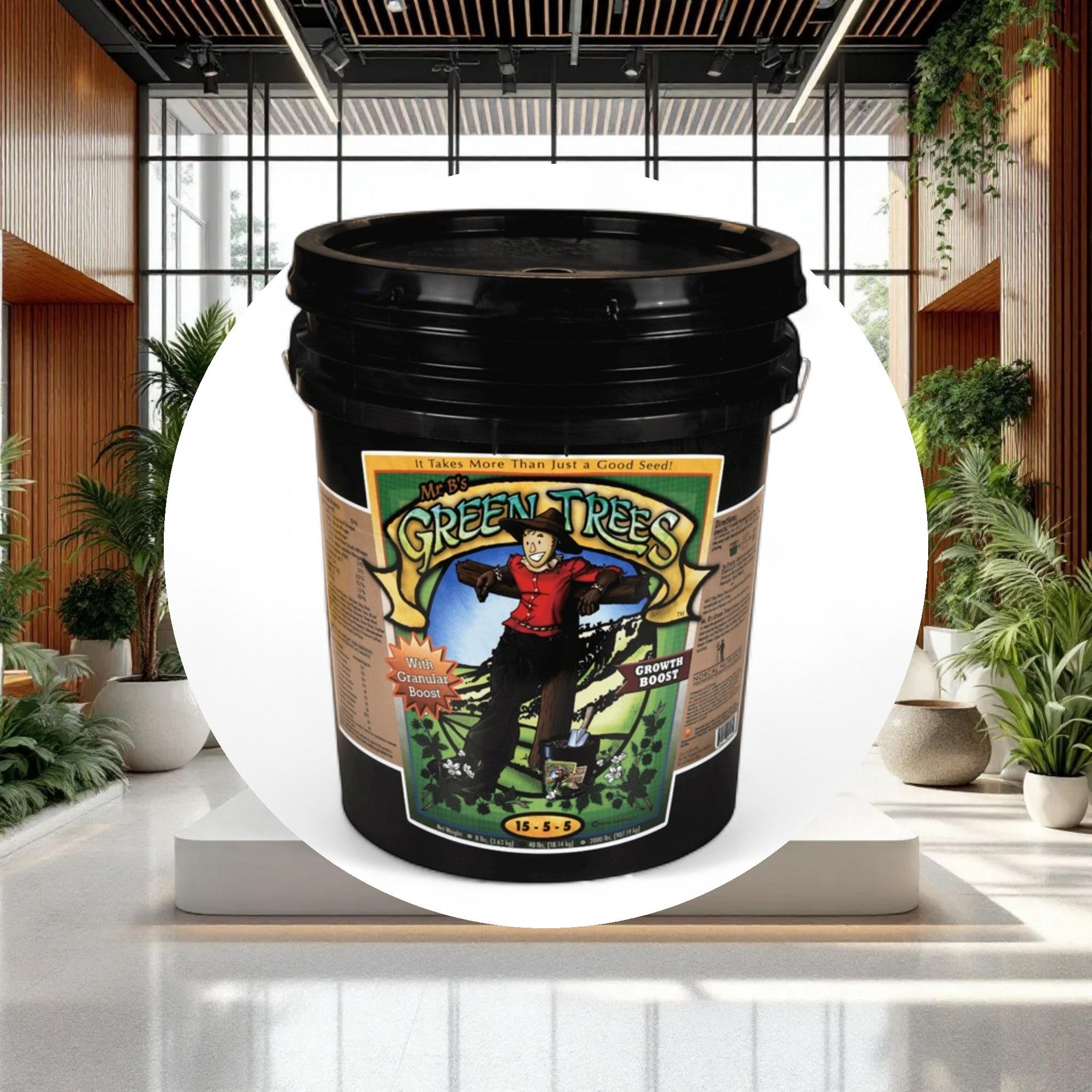 Mr. B's Green Trees Growth Boost 40lbs 5 Gallon - Image 3