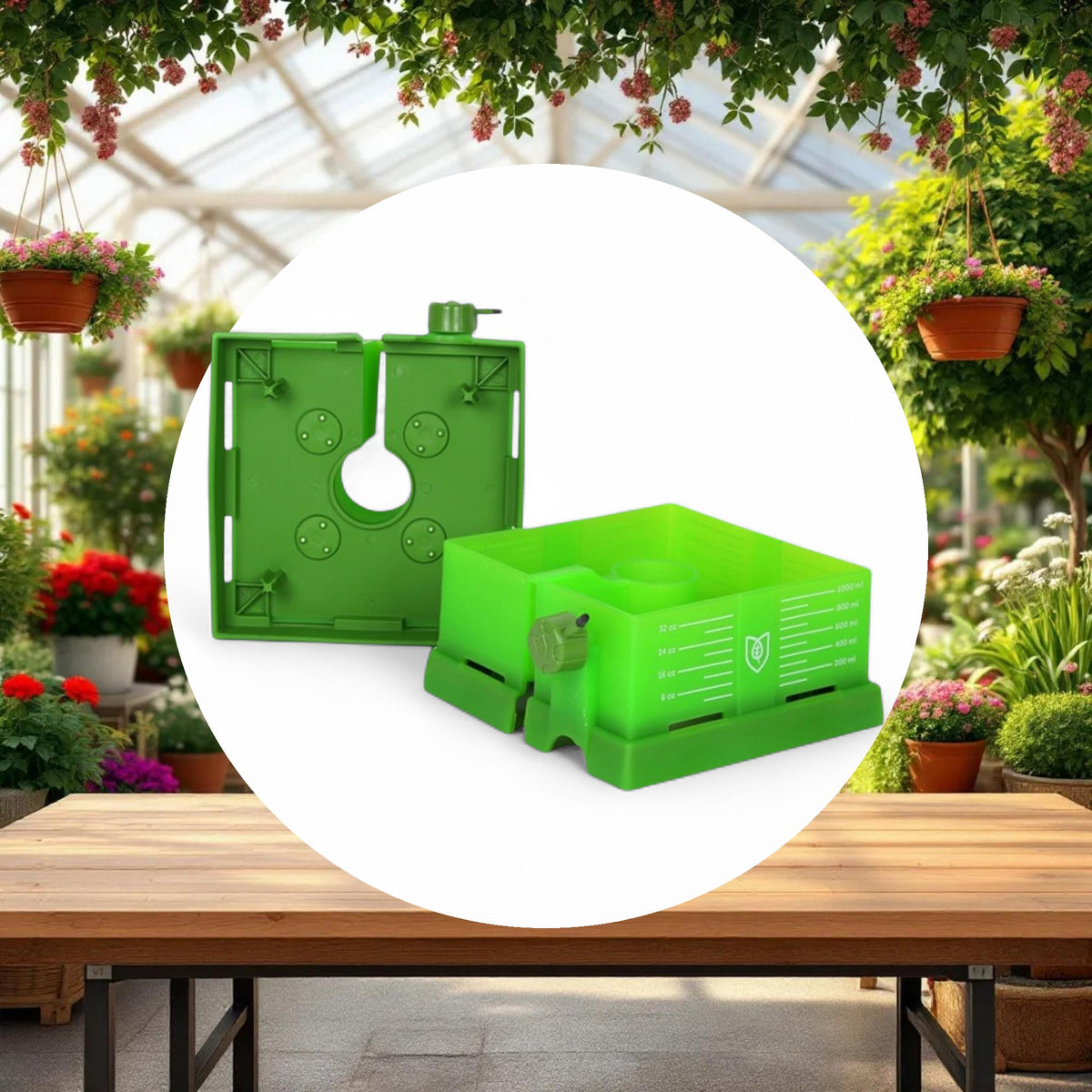 FloraFlex Square Flood & Drip Shield w/ Gravity Drippers - Image 3