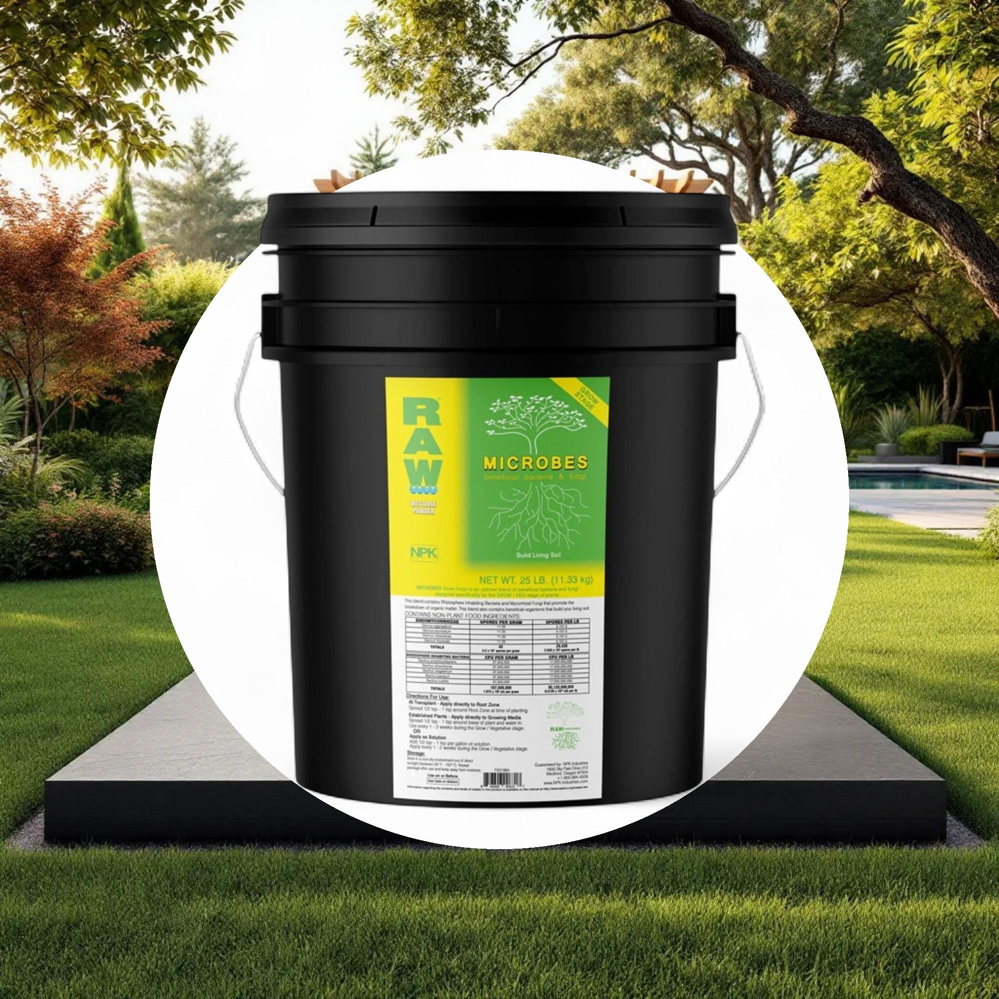 NPK RAW Microbes Grow Stage 25lbs - Image 4