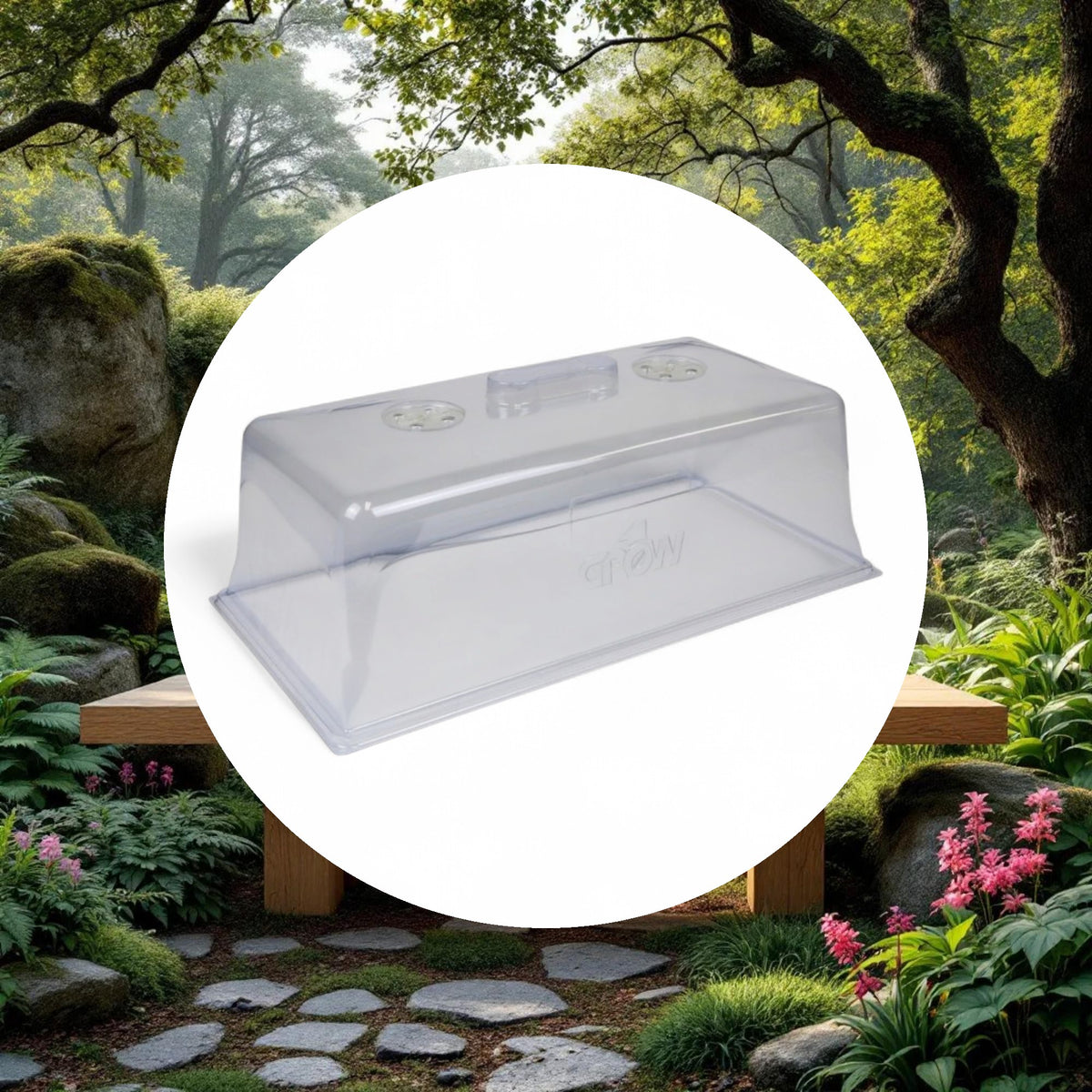 8" Premium Propagation Dome w/ Vents - 10" x 20" x 8.25" - Image 5