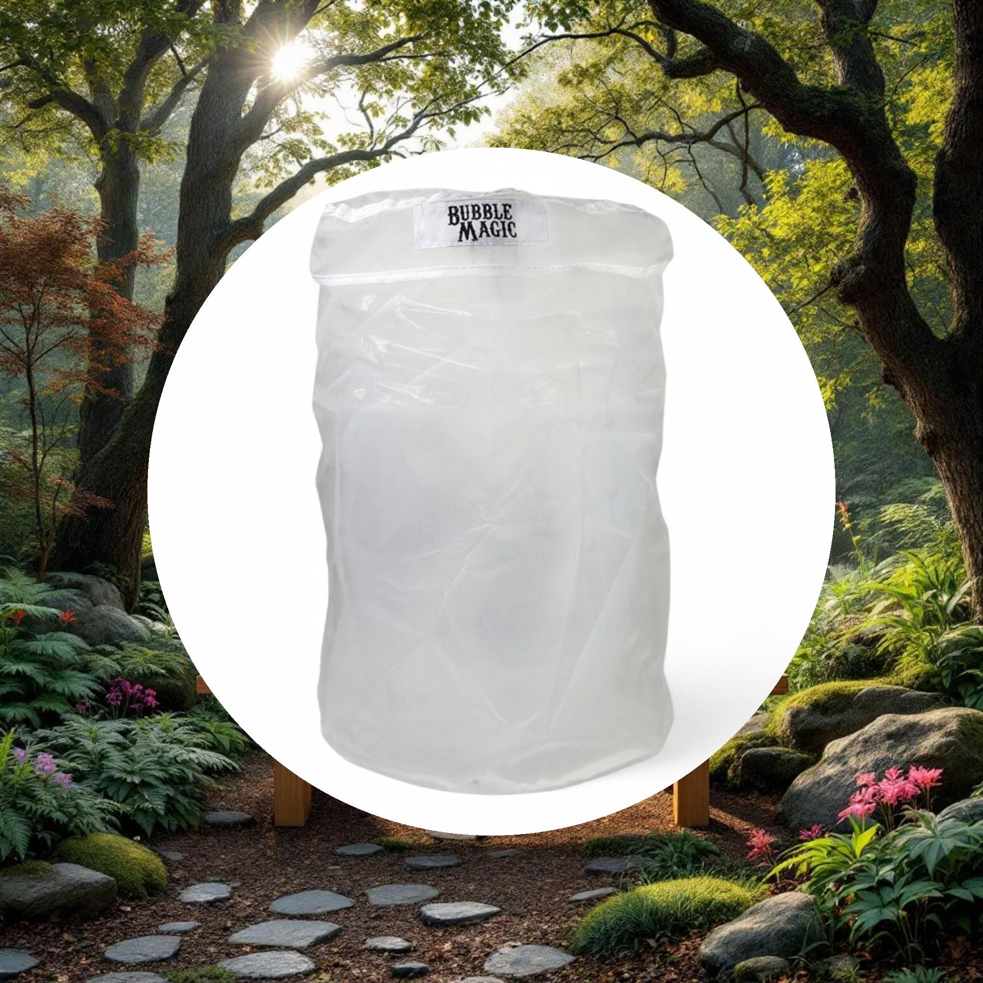 Bubble Magic 5 Gallon 220 Micron Washing Bag w/ Zipper - Image 5