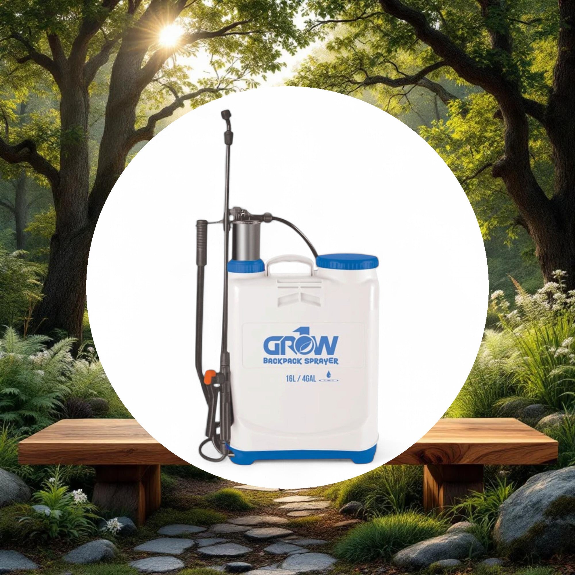 GROW1 Backpack Sprayer 16L/4Gal - Image 5