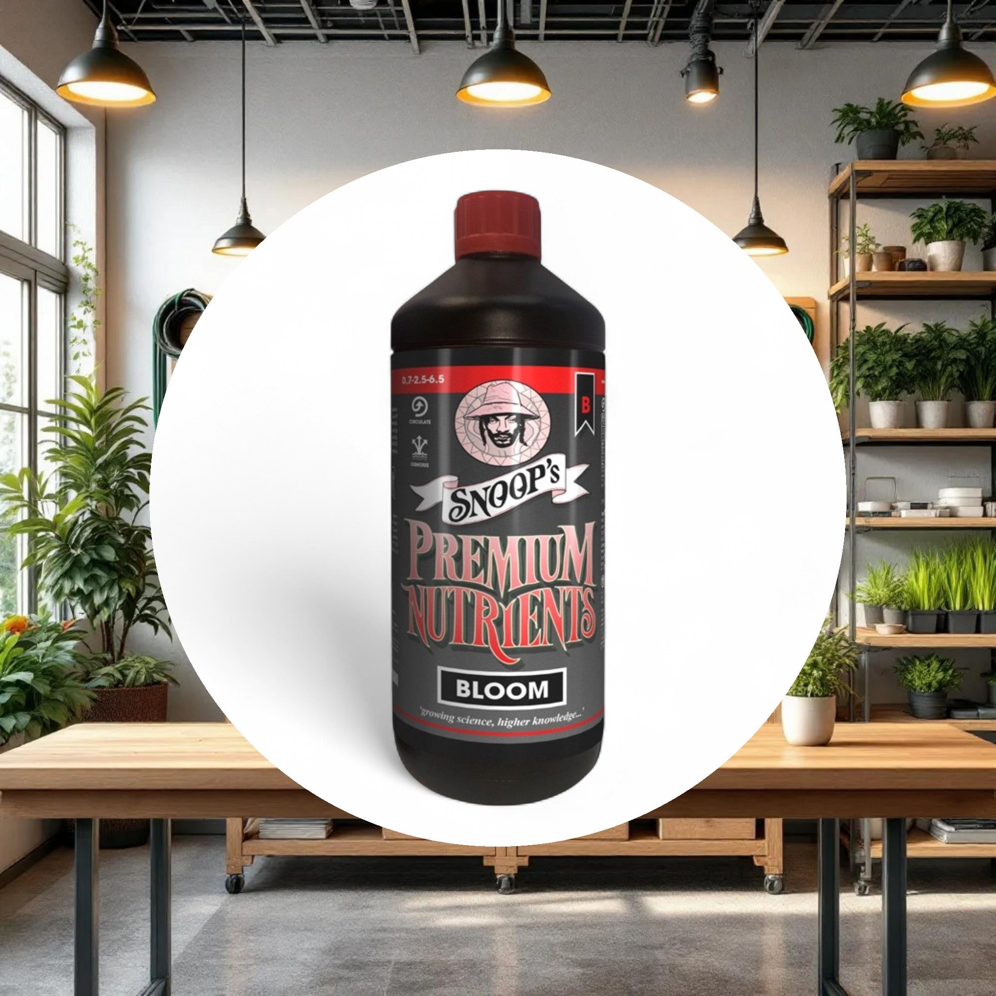 Snoop's Premium Nutrients Bloom B Coco 5ltr 0.3-2.5-5.8 - Image 3