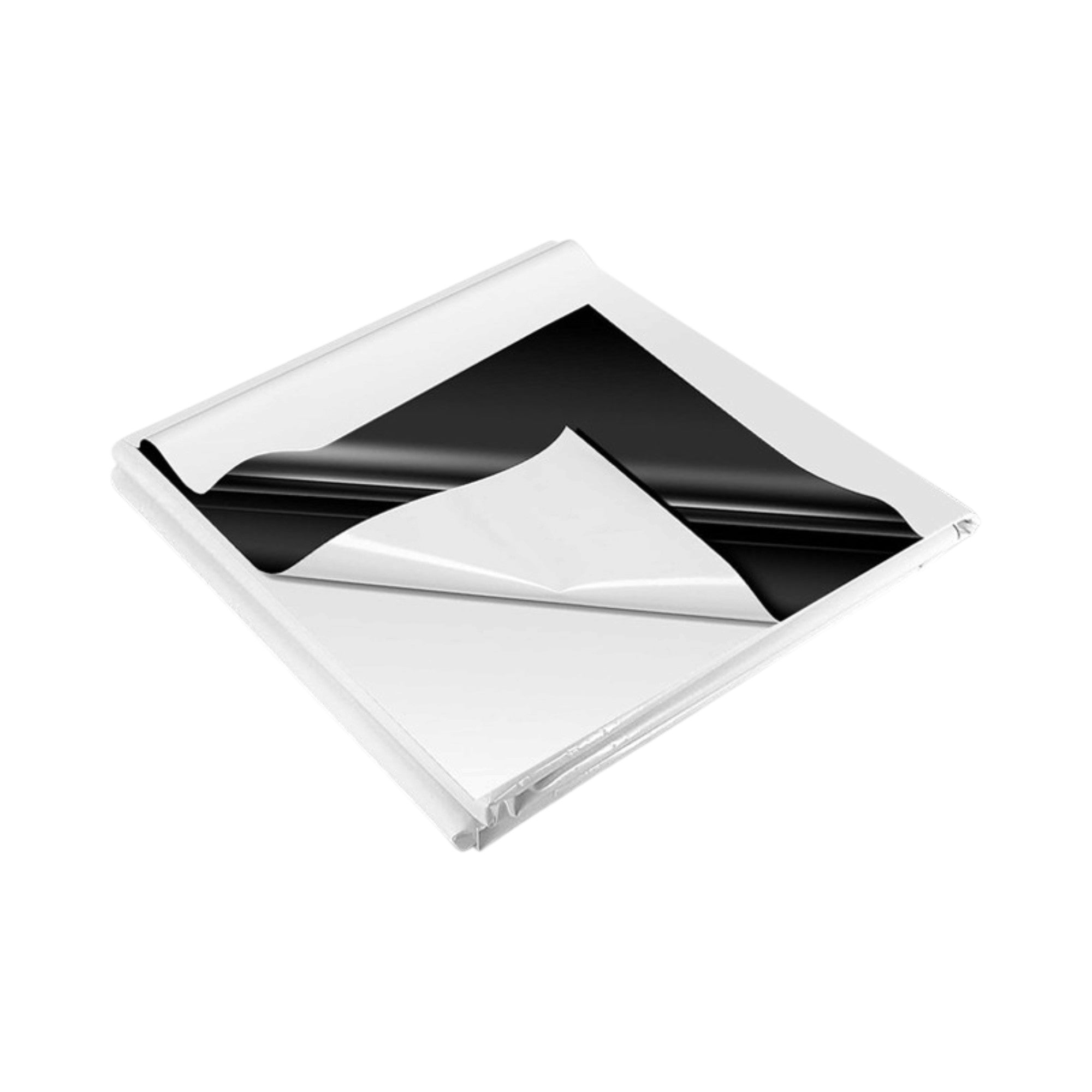 Panda Film Black and White Poly Film Sheet 5.5mil 10ft x 25ft