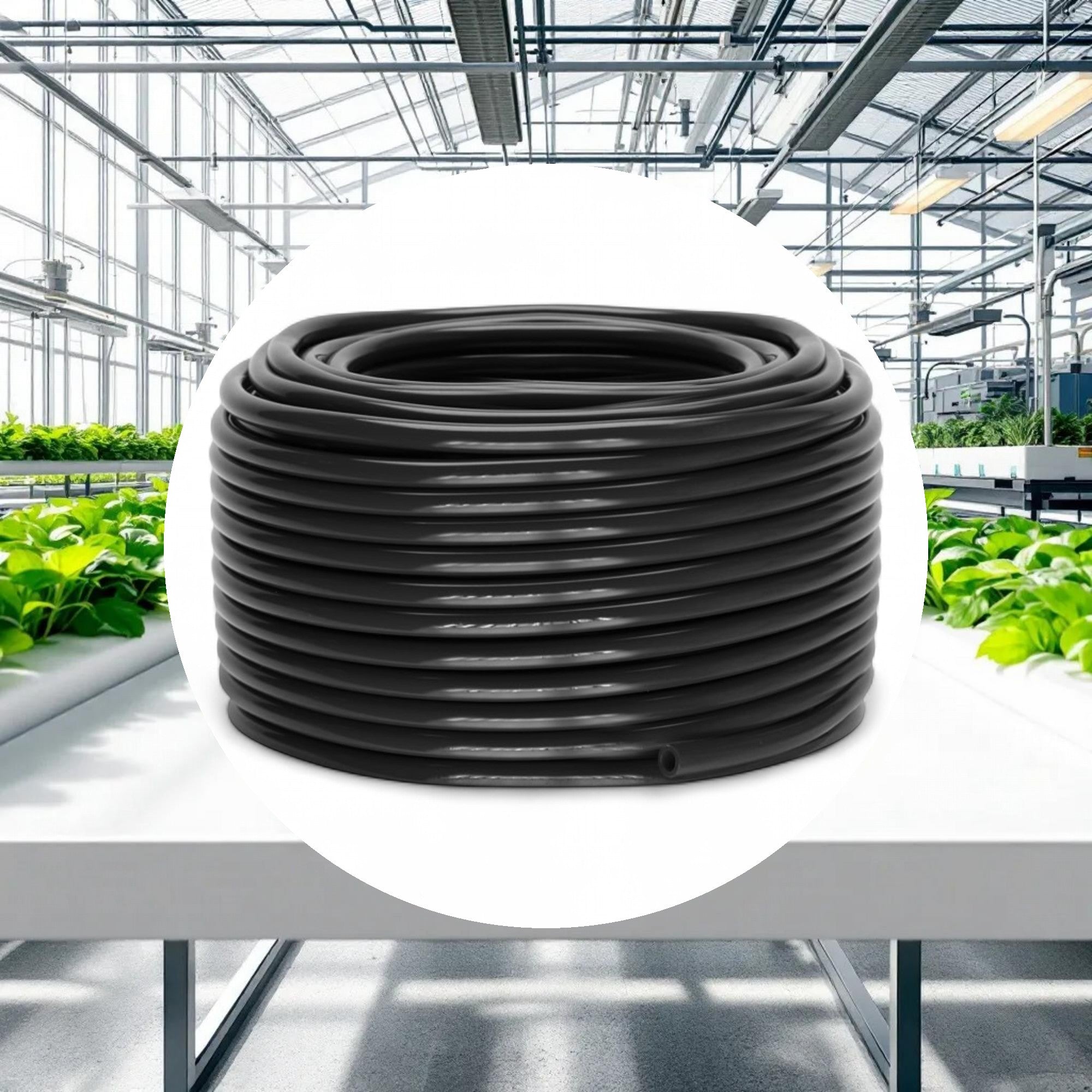 GROW1 Black Vinyl Tubing I.D. 1/2in x 100ft - Image 3