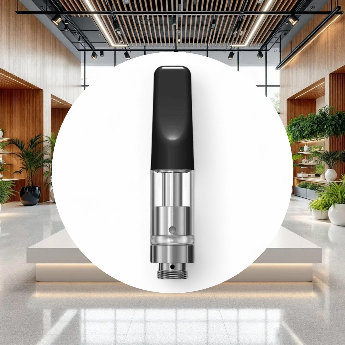 .5ml Black Ceramic Cartridge w/ 2mm inlet (100-pack) - Image 3