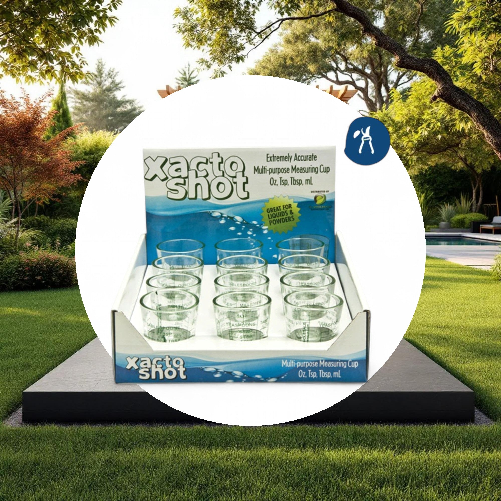 Xacto Shot Glasses w/ Retail Display (12pcs/Display) - Image 4