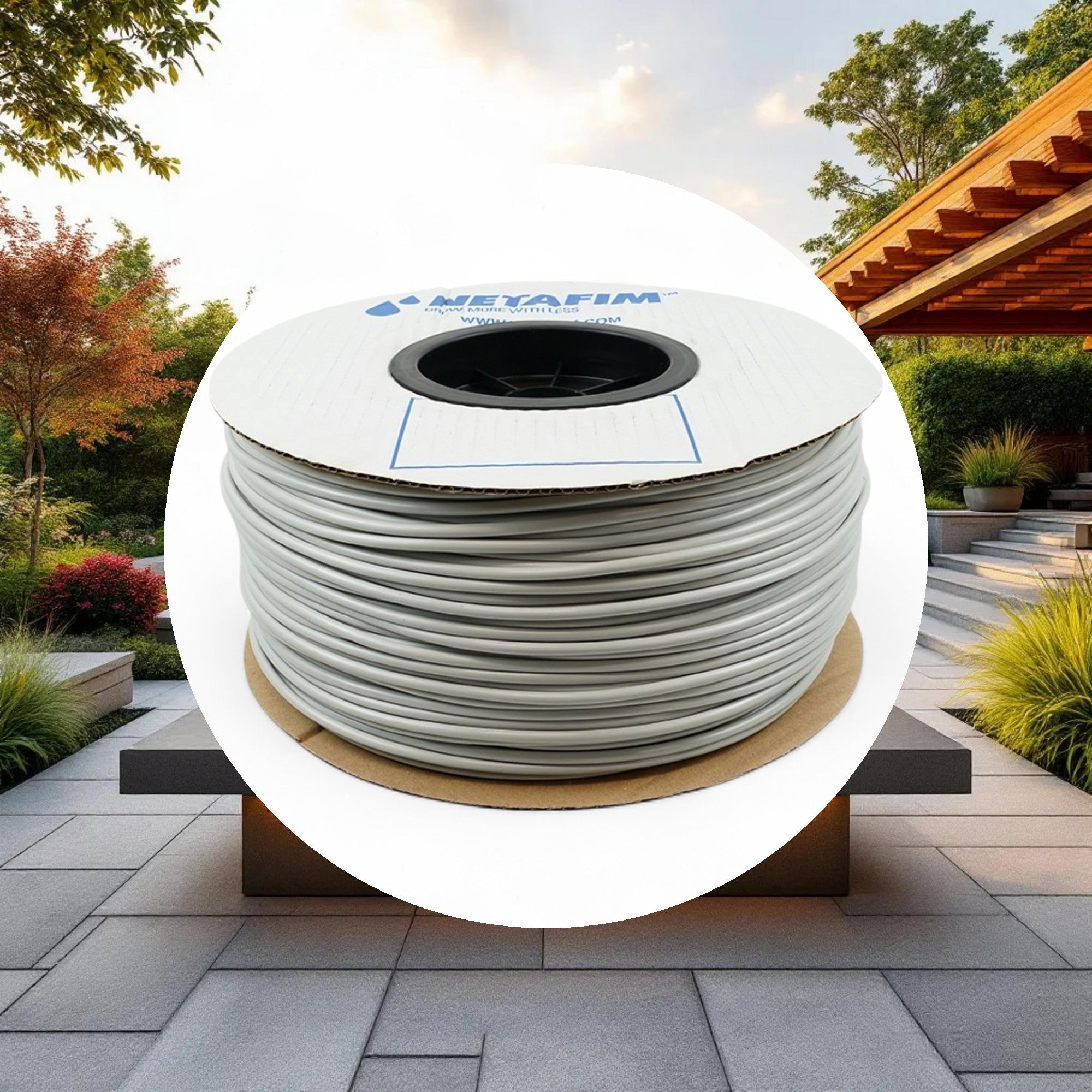 Netafim Super Flex UV Polyethylene Tubing 5mm 1000ft Roll - Image 4
