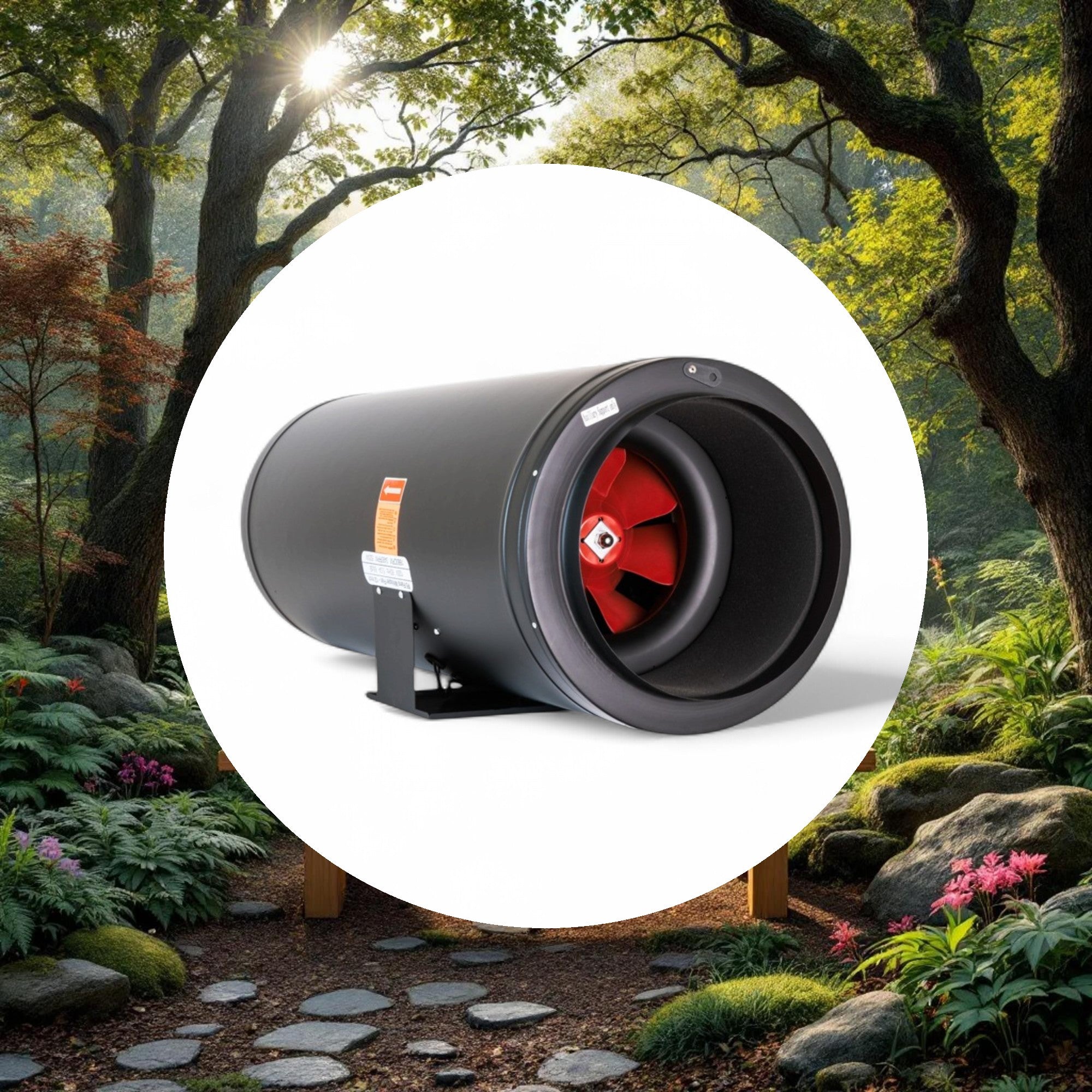 F5 Fans Inline Fan w/ Silencer 10in - Image 5
