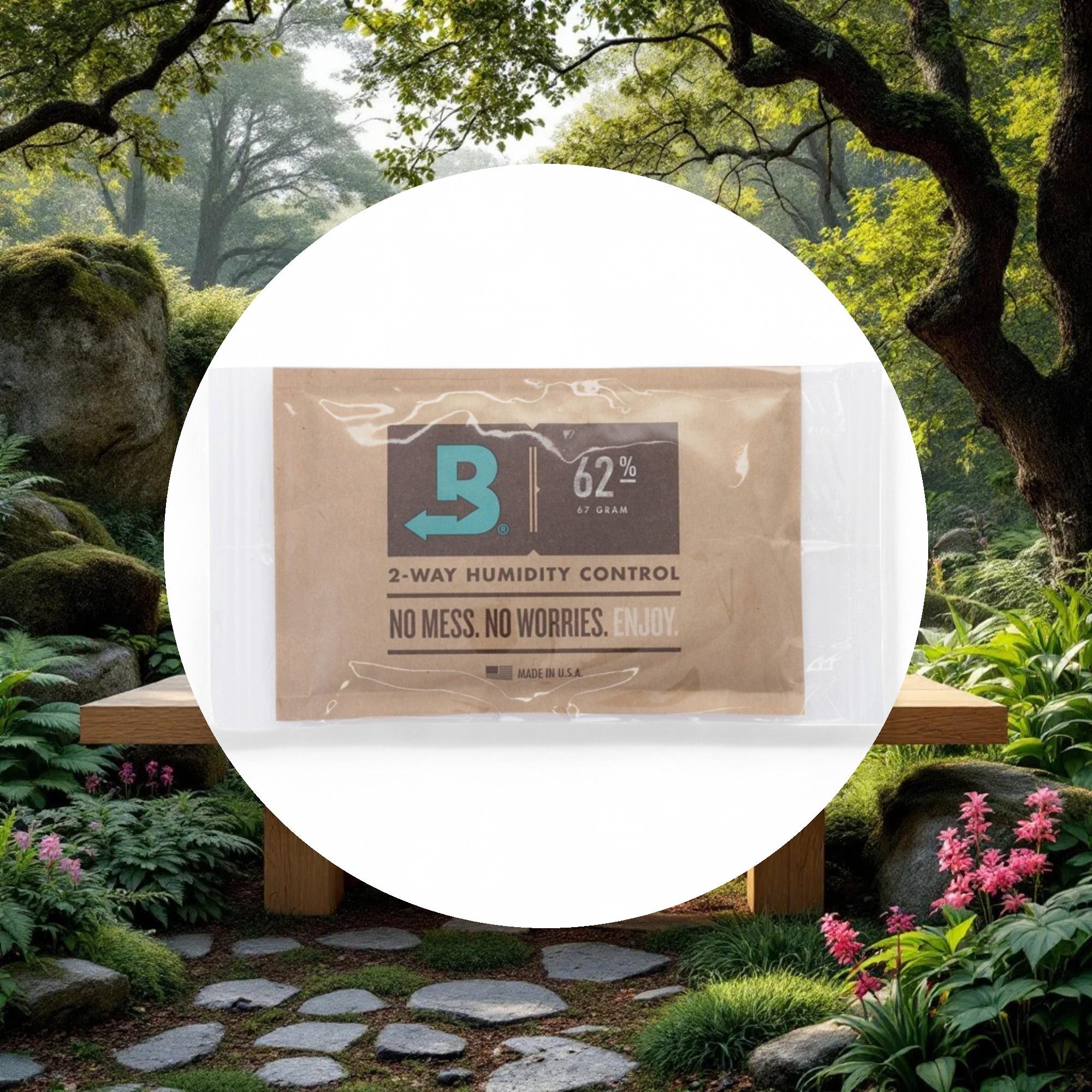 Boveda 2-Way Humidity Control Pack 62% 67g Individually Wrapped (100pcs/Case) - Image 5