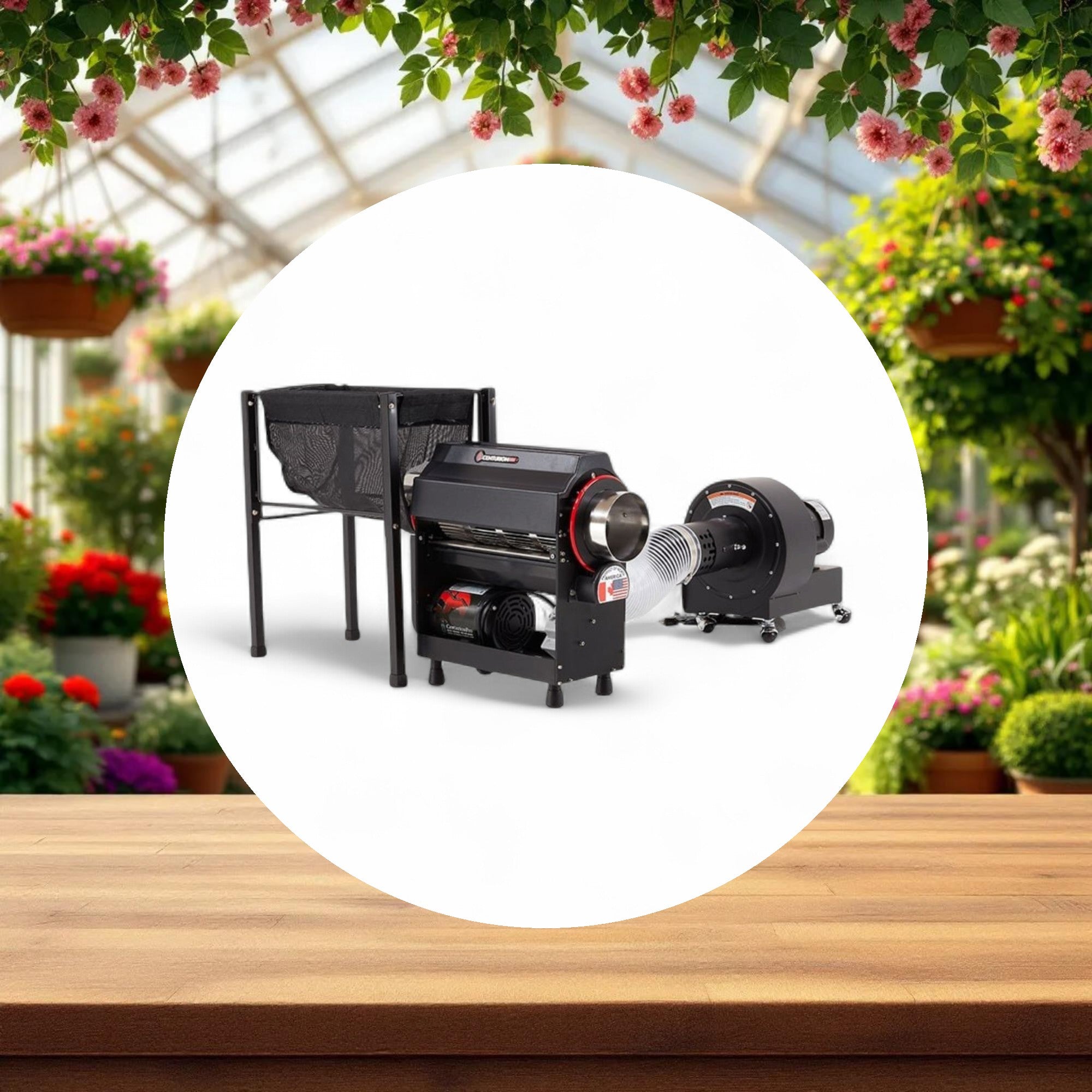 CenturionPro TableTop Hybrid Trimmer w/ Quantanium Tumblers (Dry/Wet) - Image 3