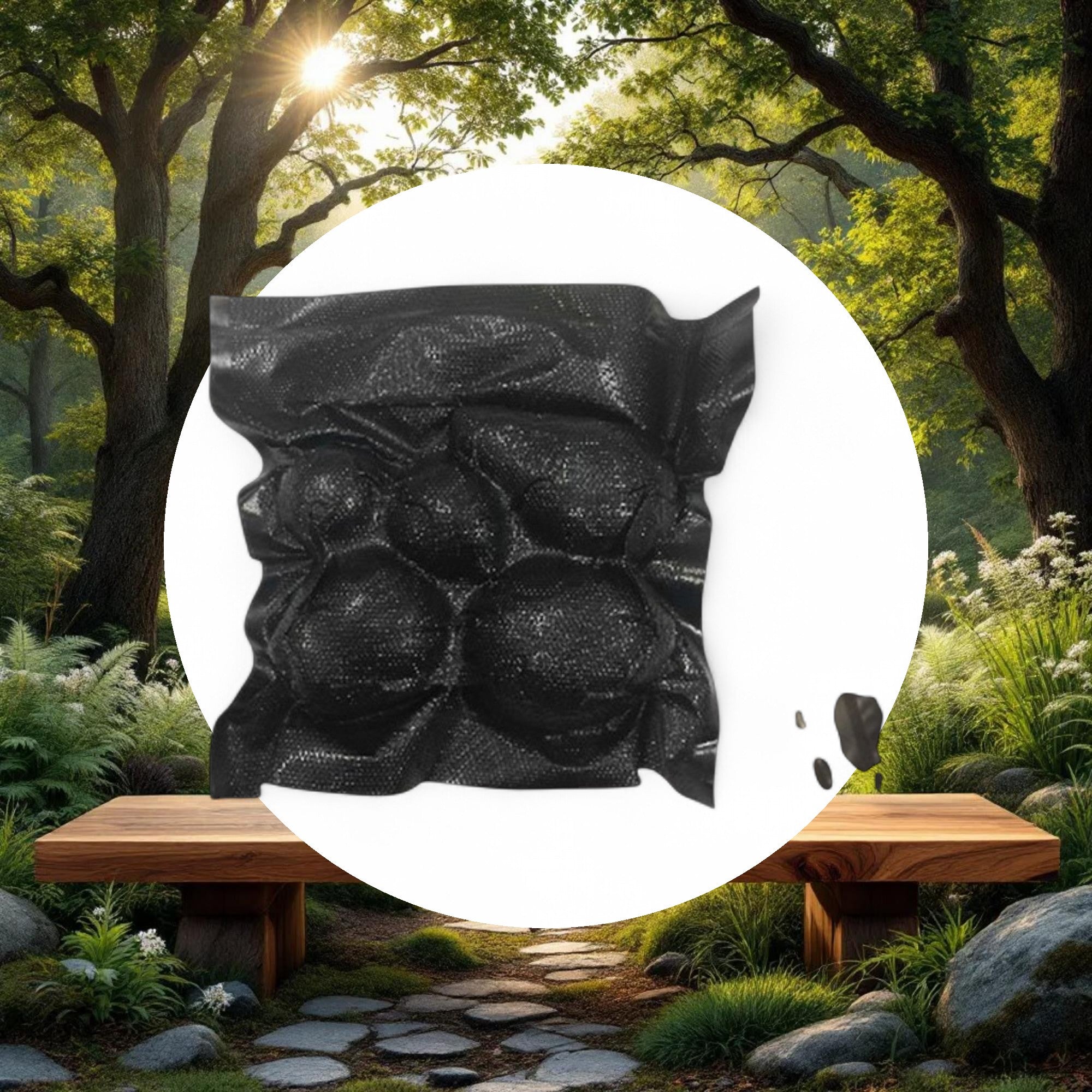 ~REFURBISHED~ NatureVAC 11''x24'' Precut Vacuum Seal Bags All Black (50-pack) - Image 5