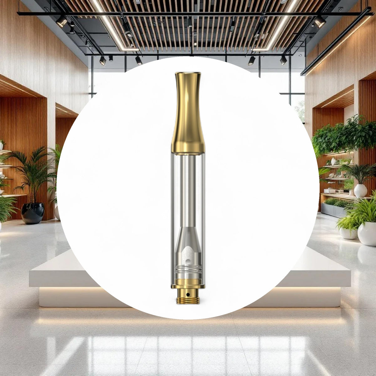1ml Gold Cartridge w/ 1.2mm inlet (100-pack) - Image 3