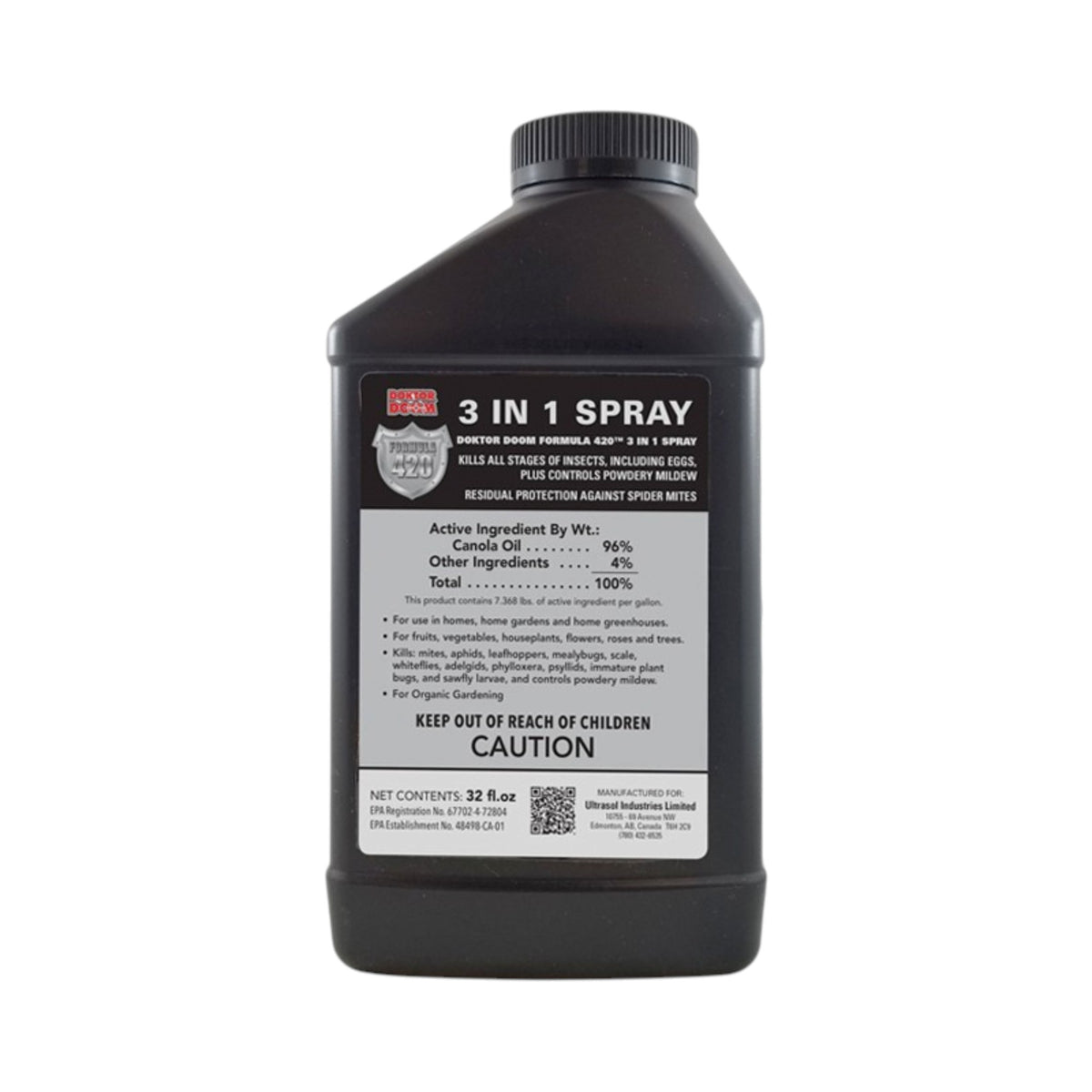 Doktor Doom Formula 420 3 in 1 Crop & Plant Rescue Concentrate 1 Quart