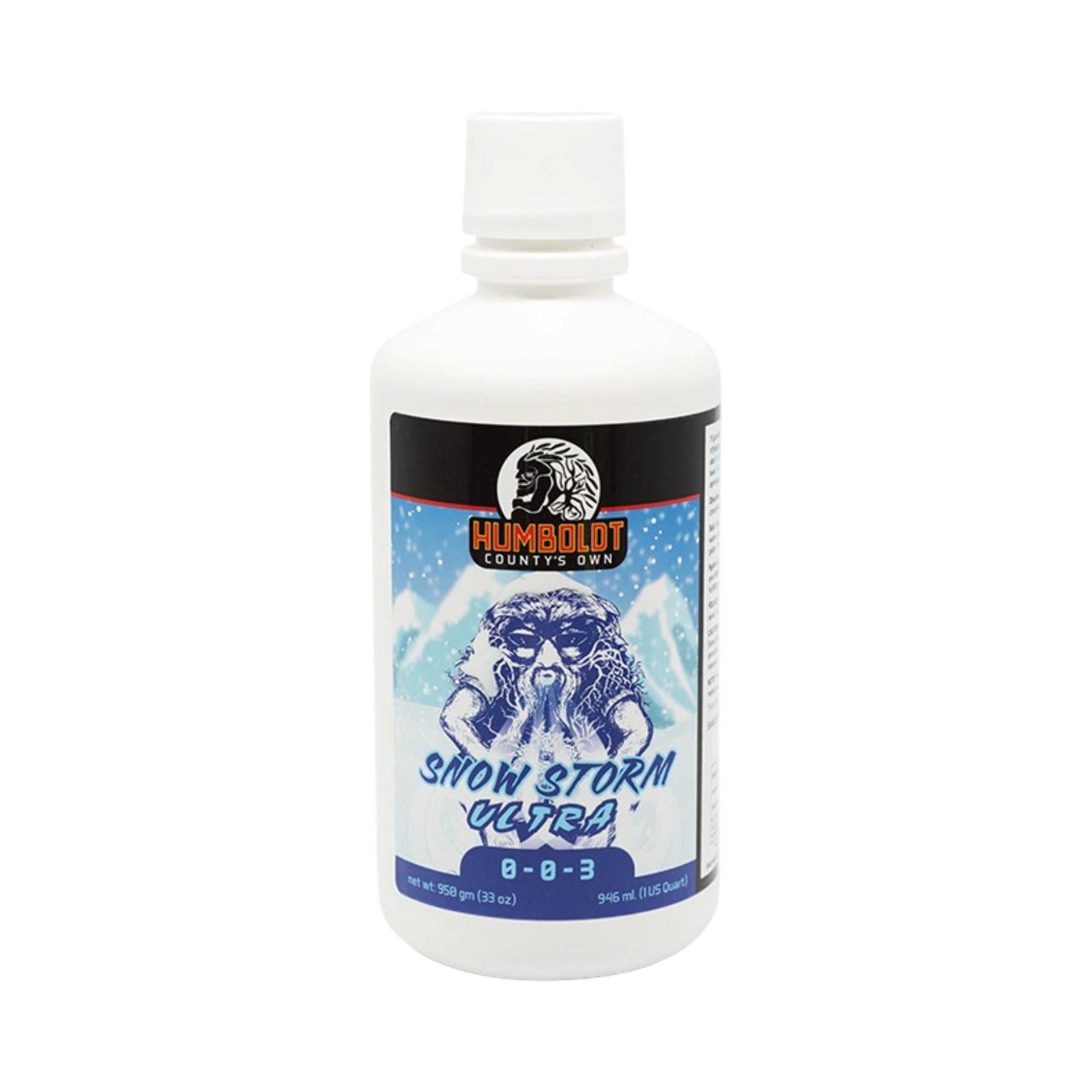 Humboldt County's Own Snow Storm Ultra 32oz