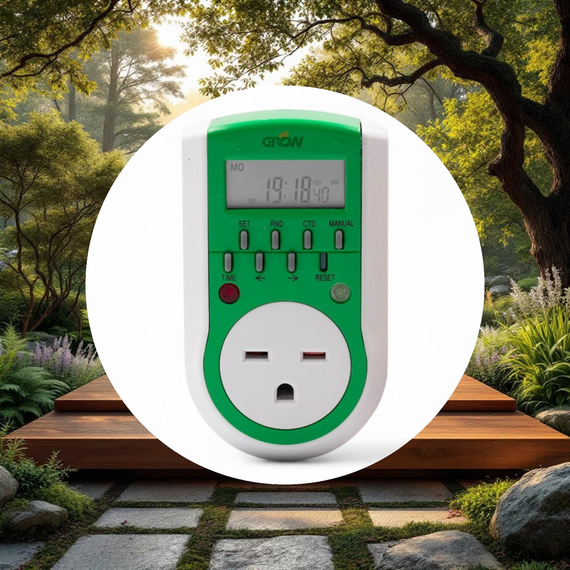 Grow1 240V Single Outlet Digital Timer - Image 2