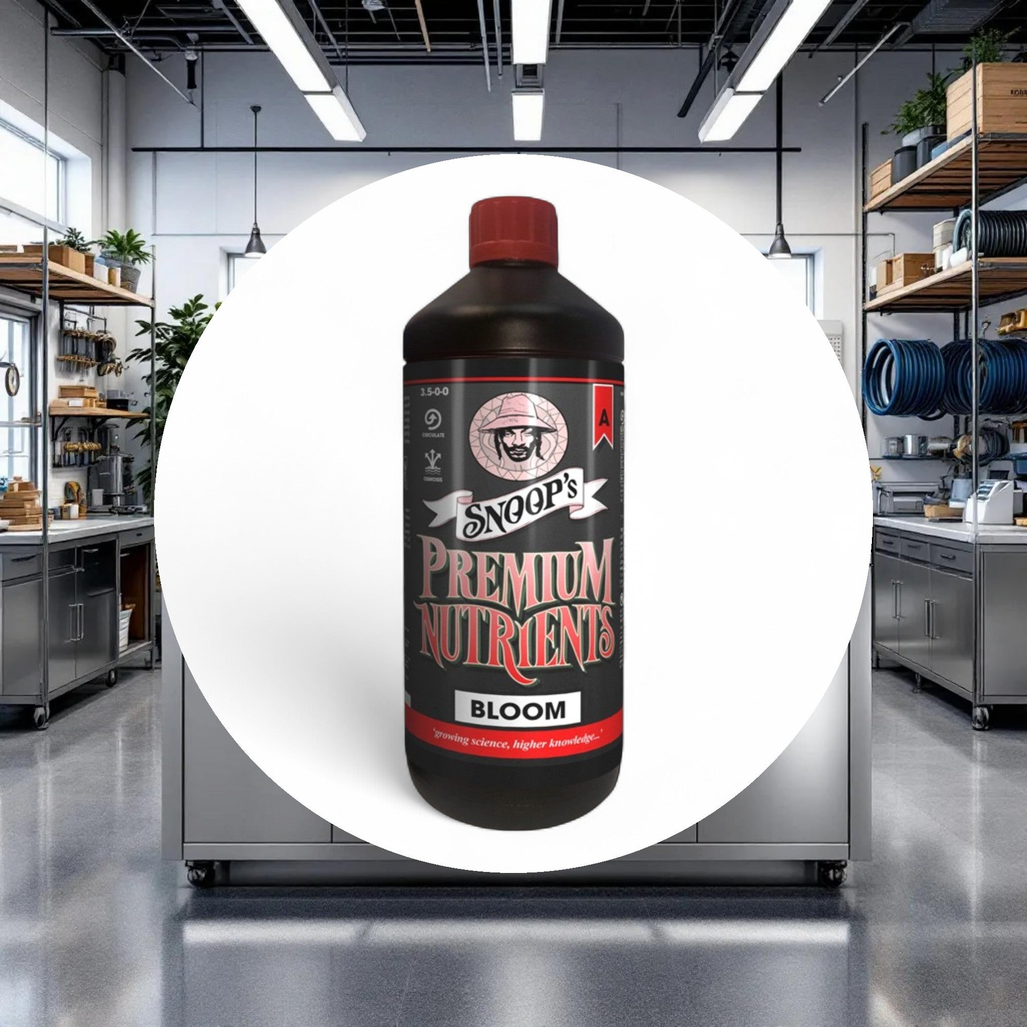 Snoop's Premium Nutrients Bloom A Circulating 10ltr 3.5-0-0 (Hydro Recirculating) - Image 3