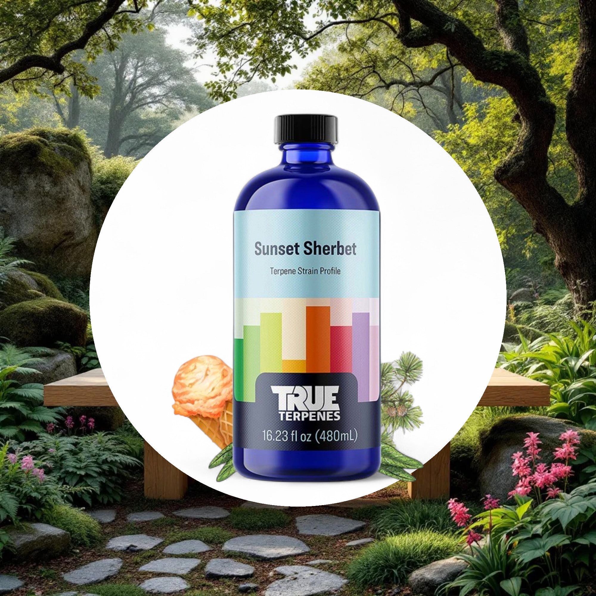 True Terpenes Sunset Sherbet Profile 4oz - Image 5