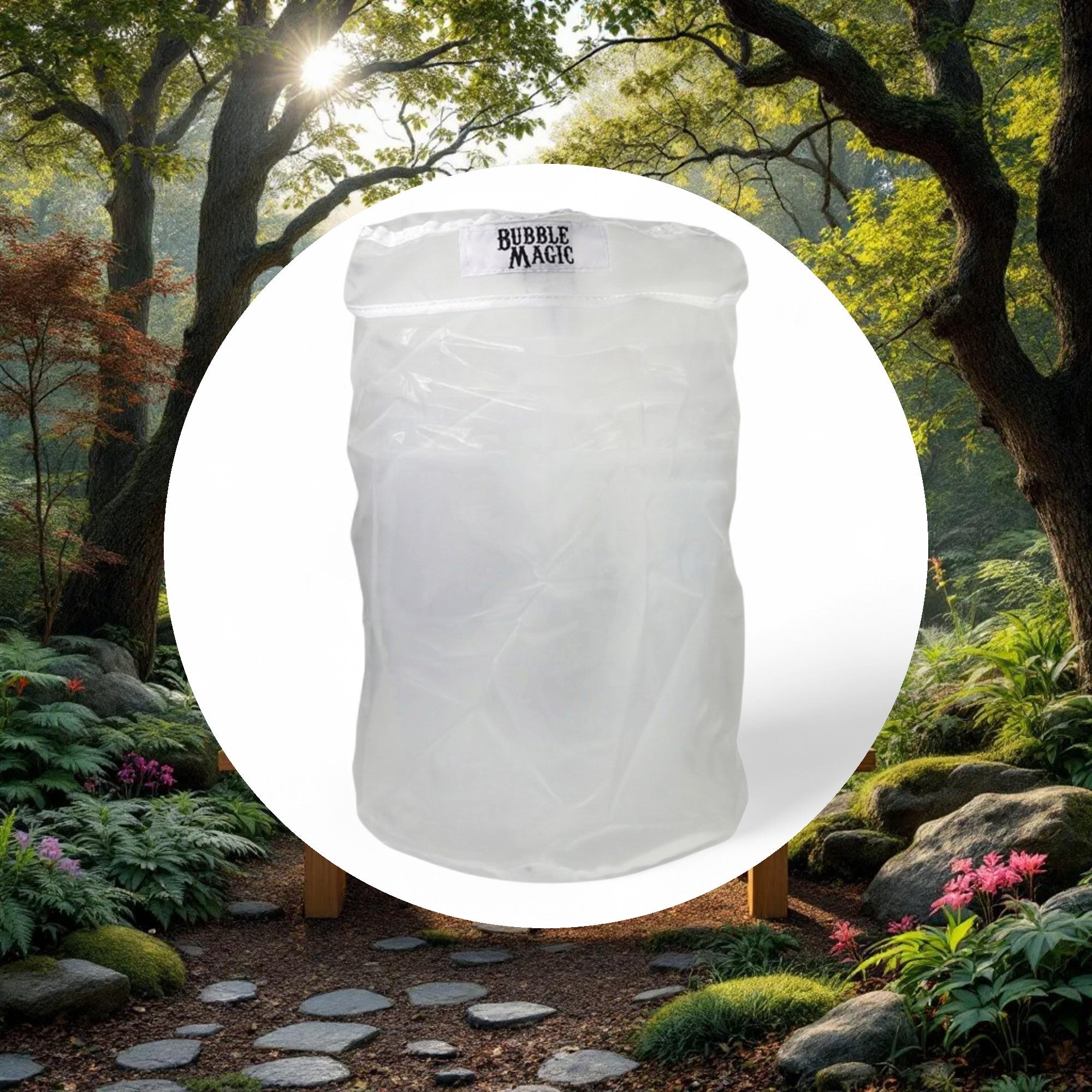 Bubble Magic 20 Gallon 220 Micron Washing Bag w/ Zipper - Image 5