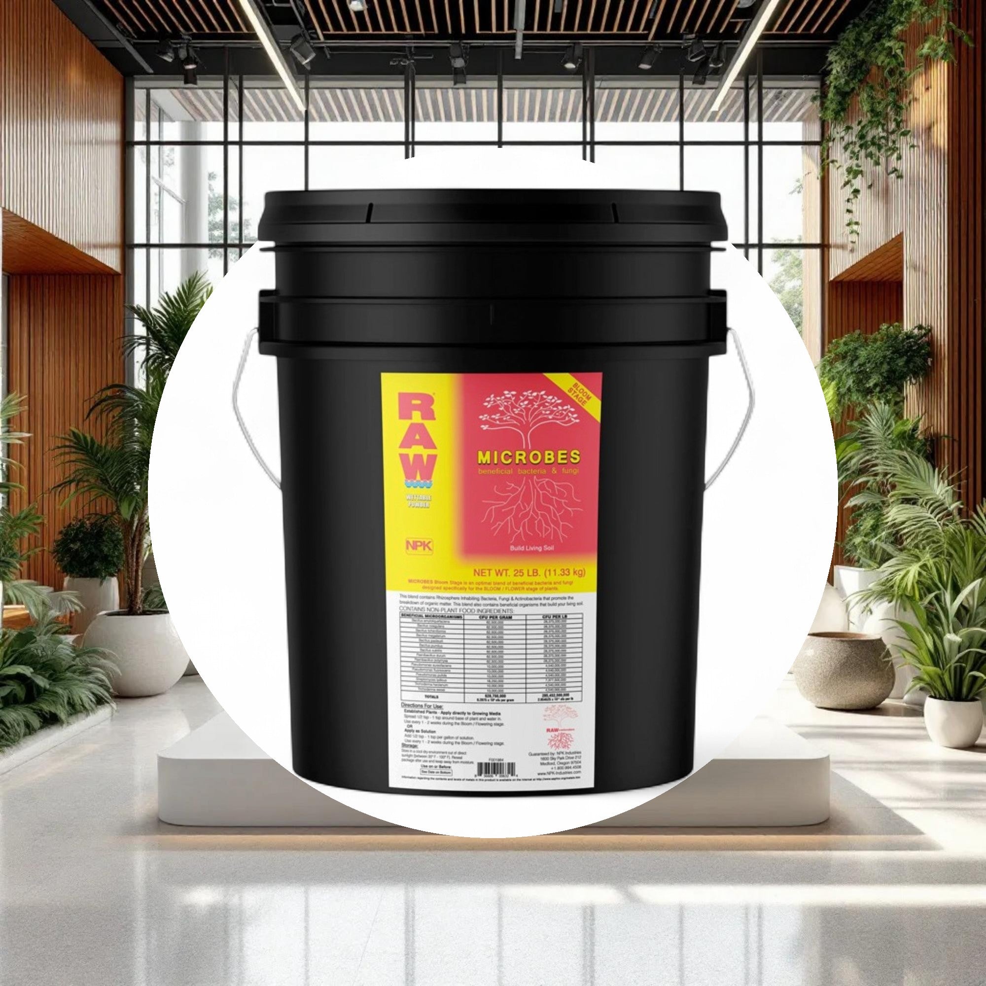 NPK RAW Microbes Bloom Stage 25lbs - Image 4