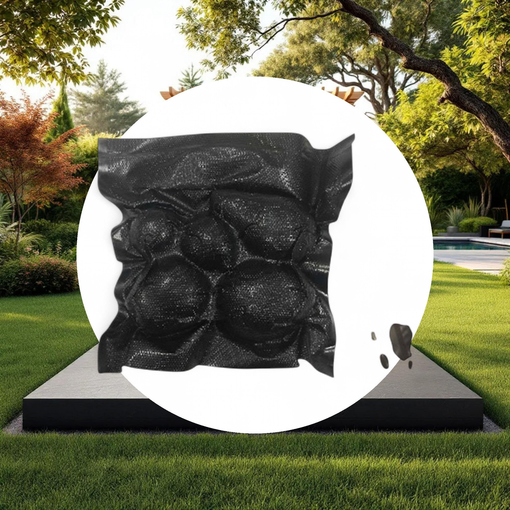 ~REFURBISHED~ NatureVAC 11''x24'' Precut Vacuum Seal Bags All Black (50-pack) - Image 4