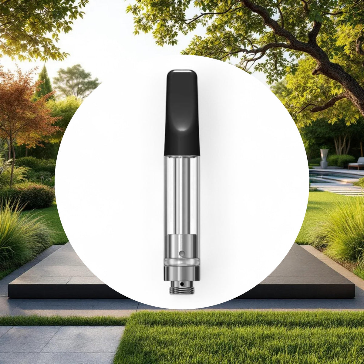 1ml Black Ceramic Cartridge w/ 2mm inlet (100-pack) - Image 4