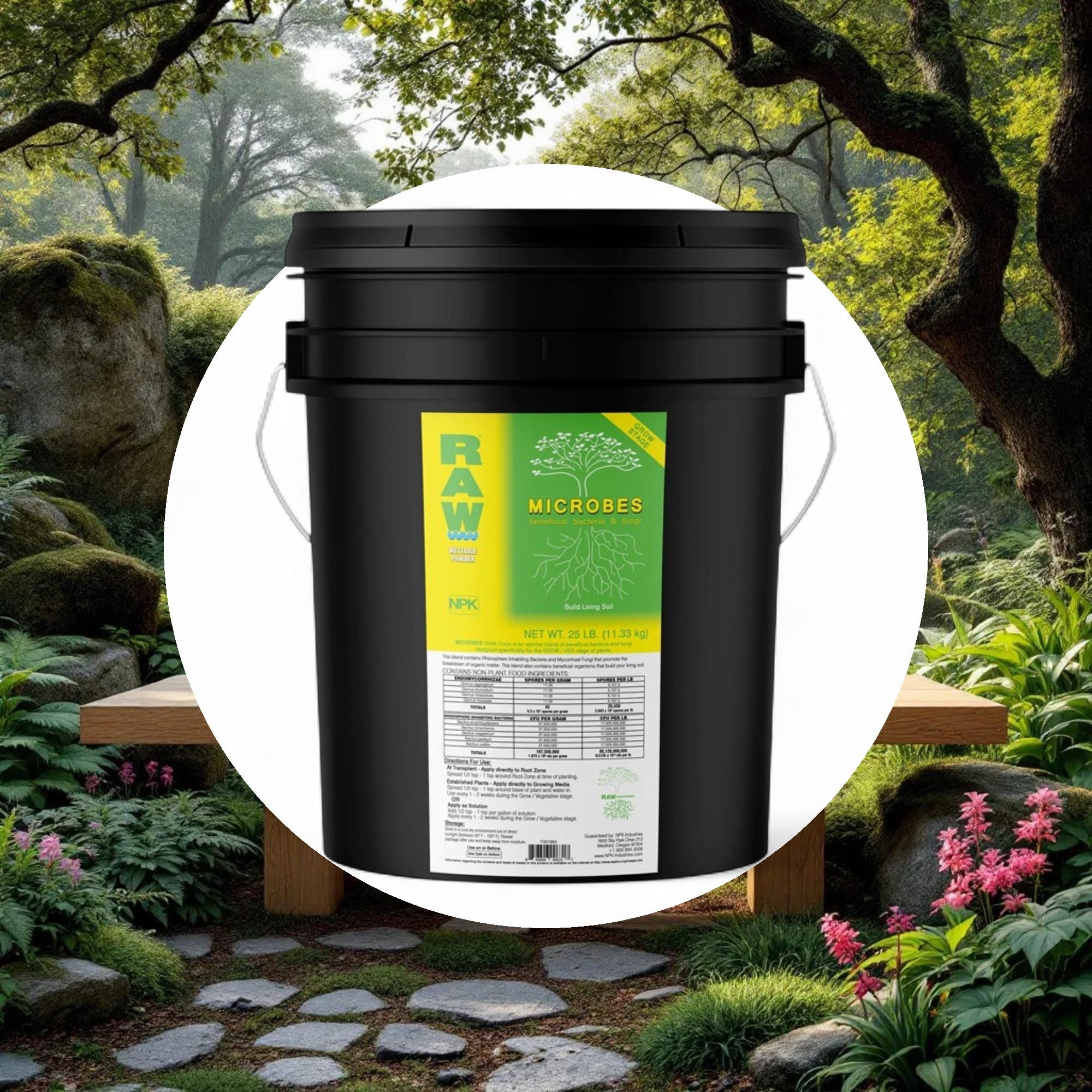 NPK RAW Microbes Grow Stage 25lbs - Image 5