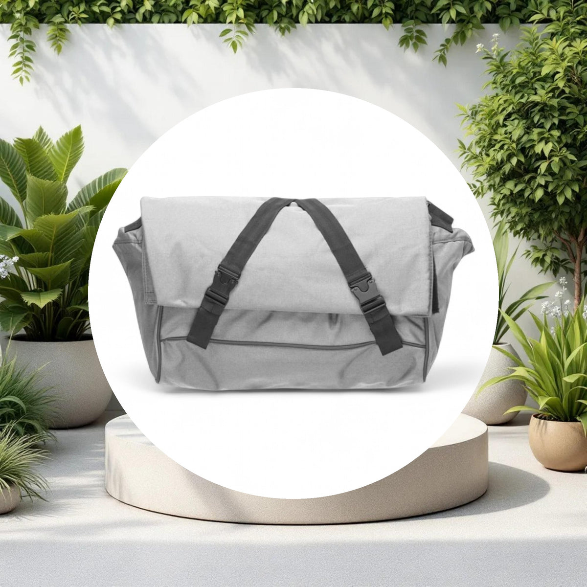 AWOL DAILY Messenger Bag (Gray) - Image 2
