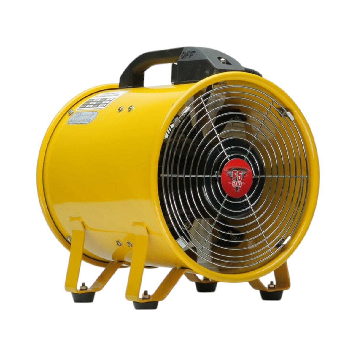 F5 Fans Portable Axial Fan 8in