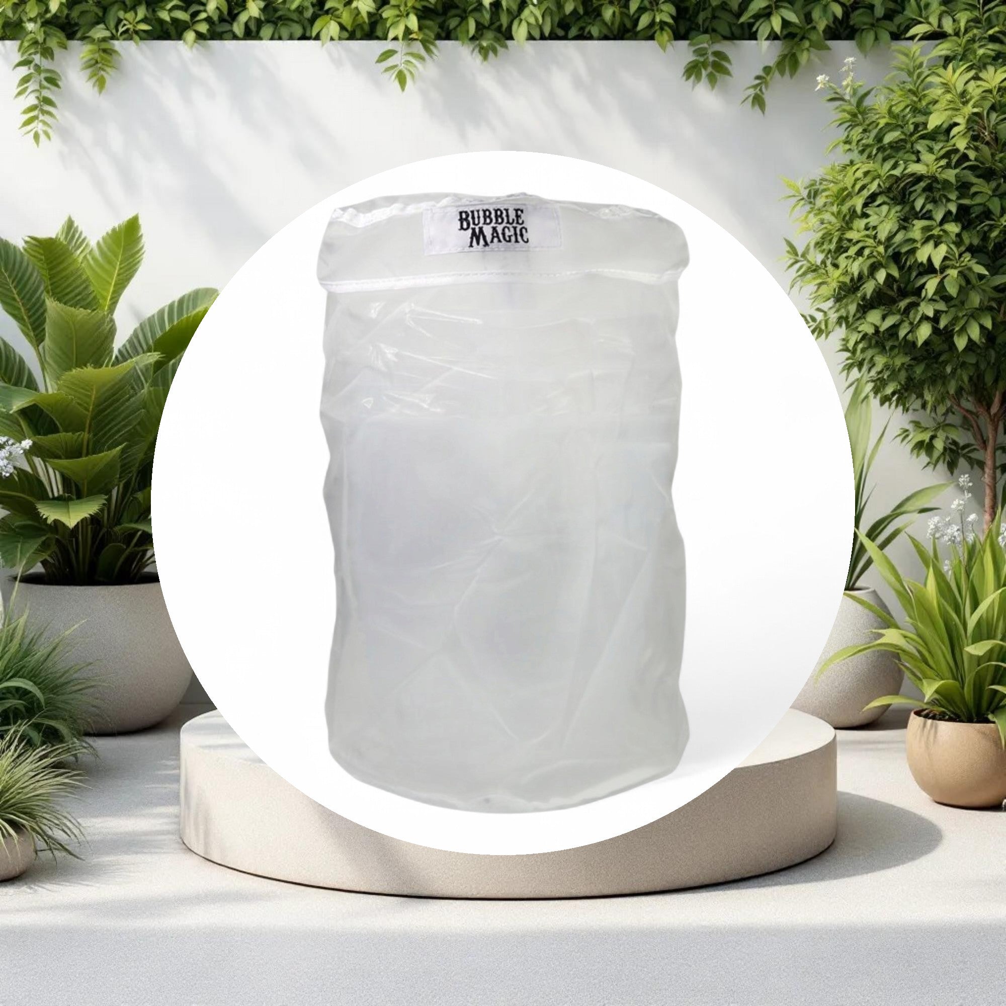 Bubble Magic 5 Gallon 220 Micron Washing Bag w/ Zipper - Image 2