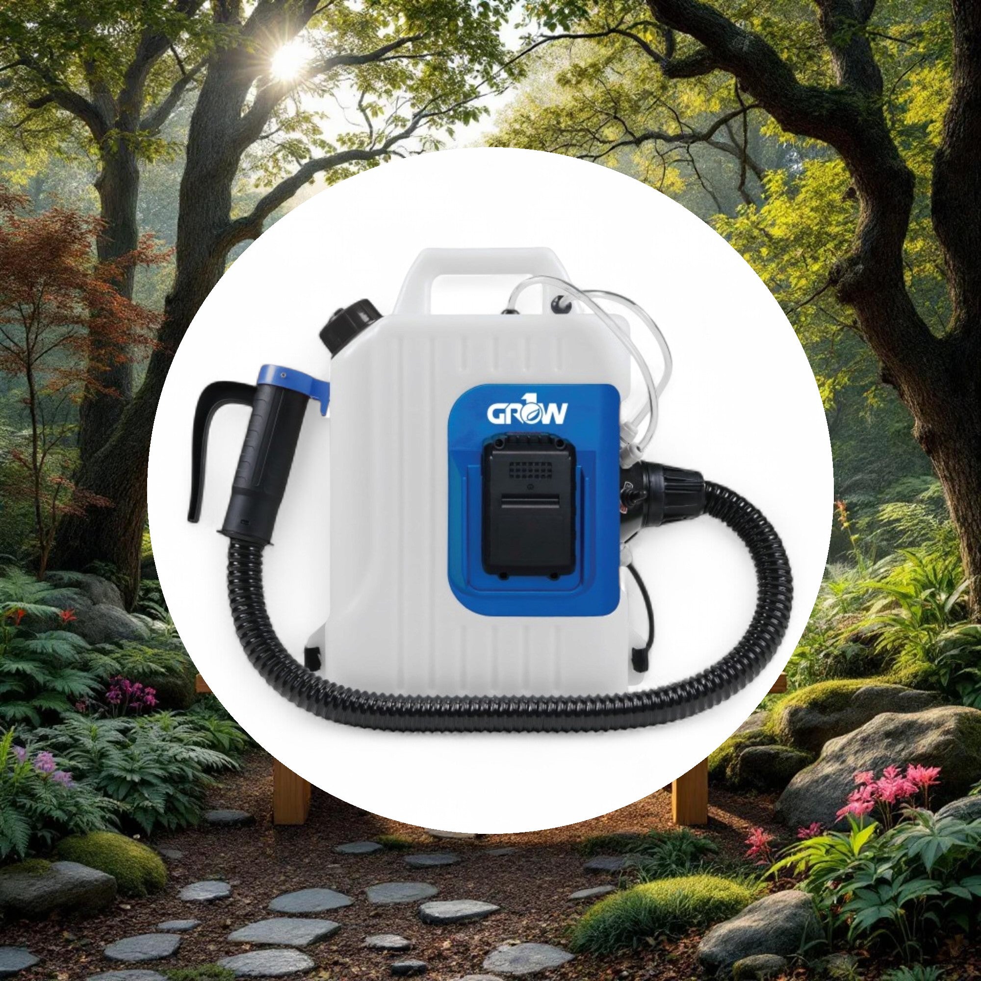GROW1 24V Cordless Backpack Fogger ULV Atomizer 2.5 Gallon - Image 5