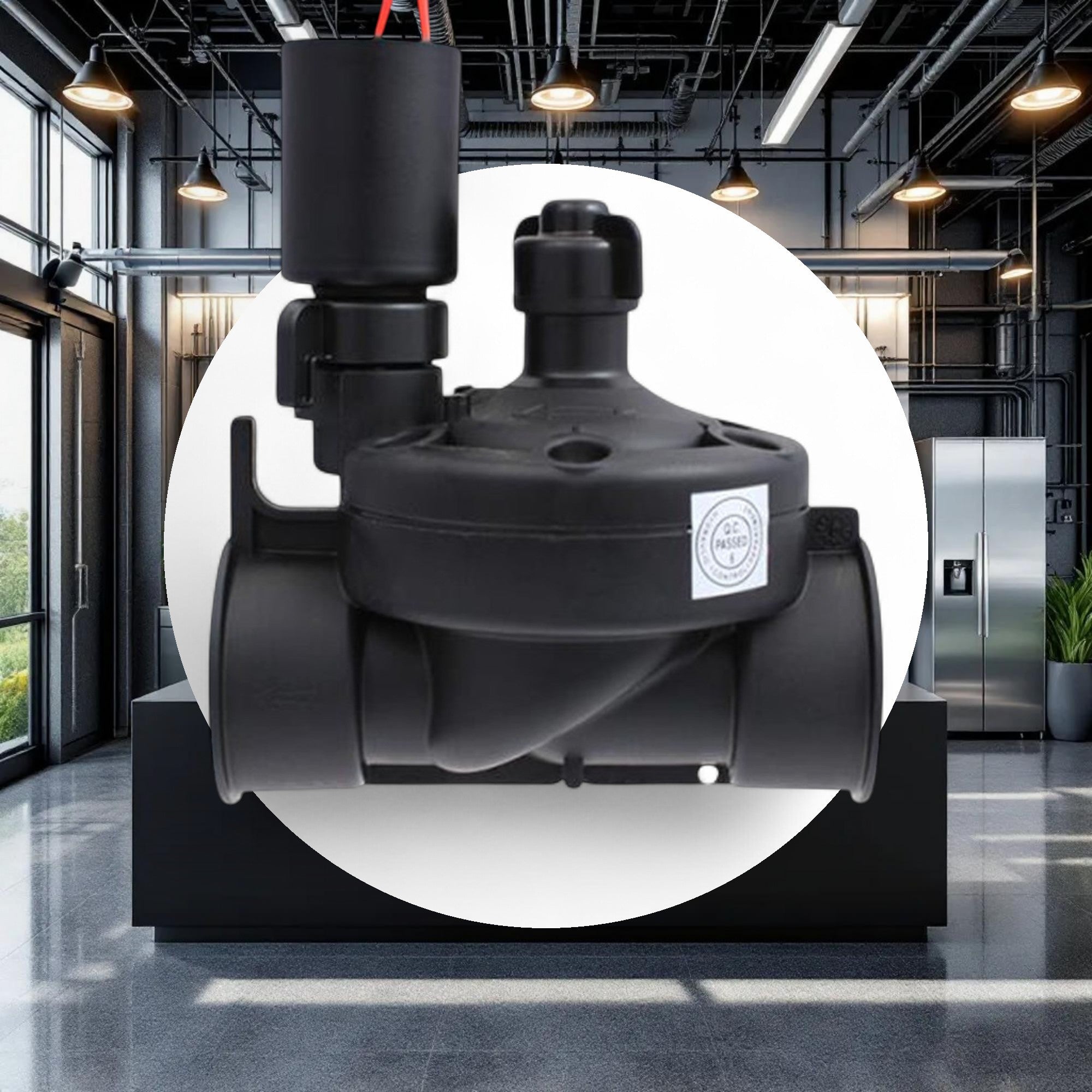 Netafim 1in Series 80 2-Way Electric Globe Valve .1-44GPM 24VAC - Image 2