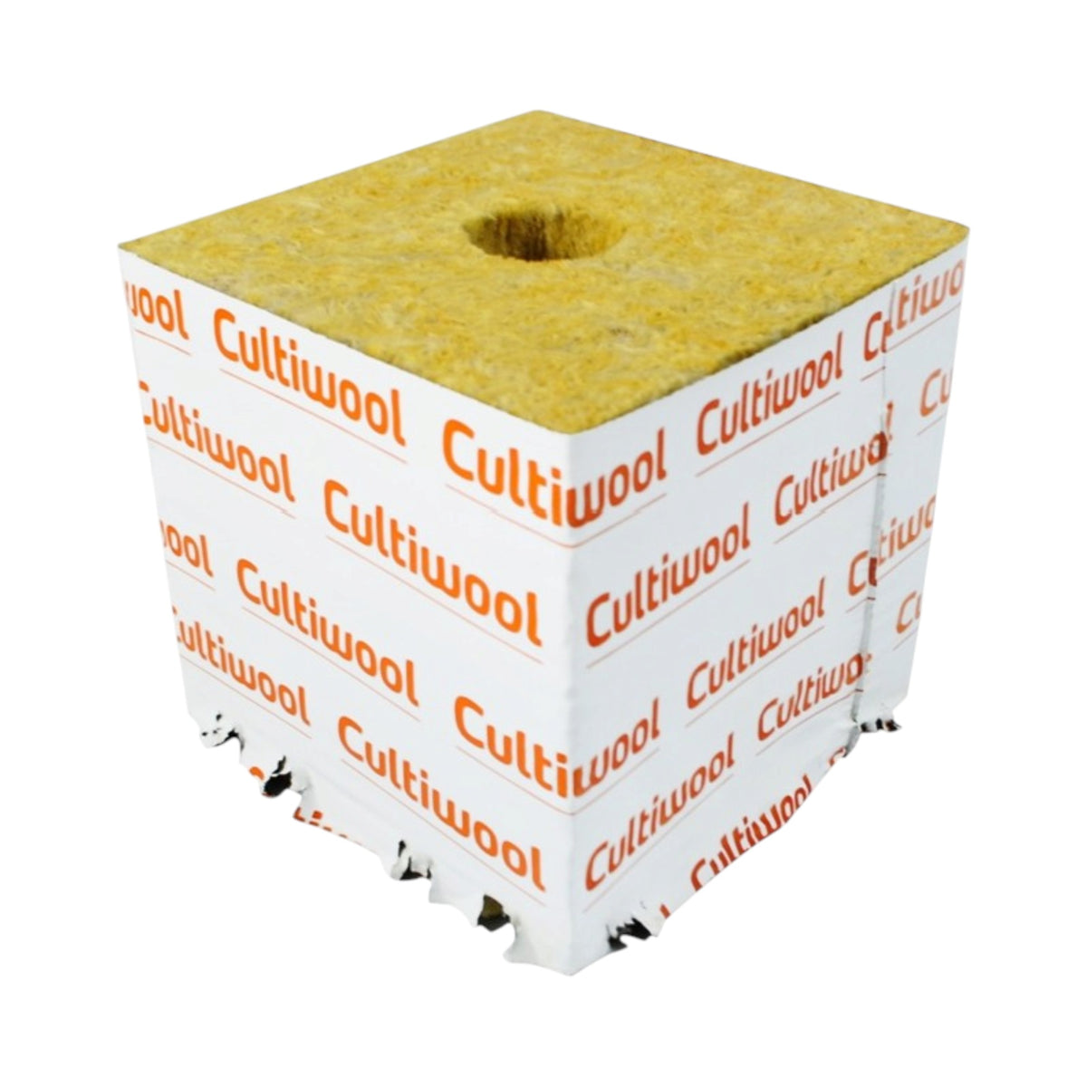 Cultiwool 6" x 6" x 6" Block w/ Optidrain (48 Block/Case)