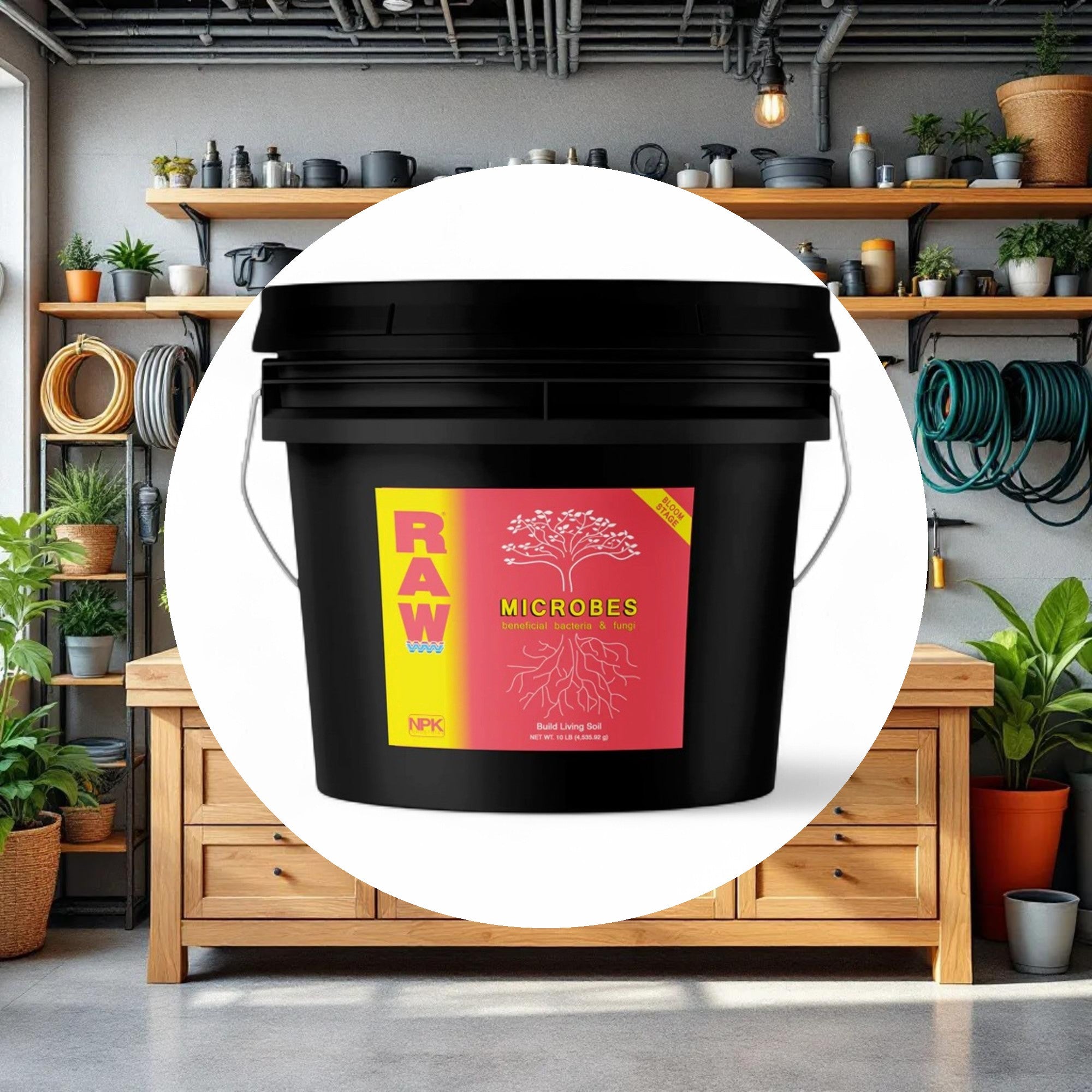 NPK RAW Microbes Bloom Stage 10lbs - Image 3