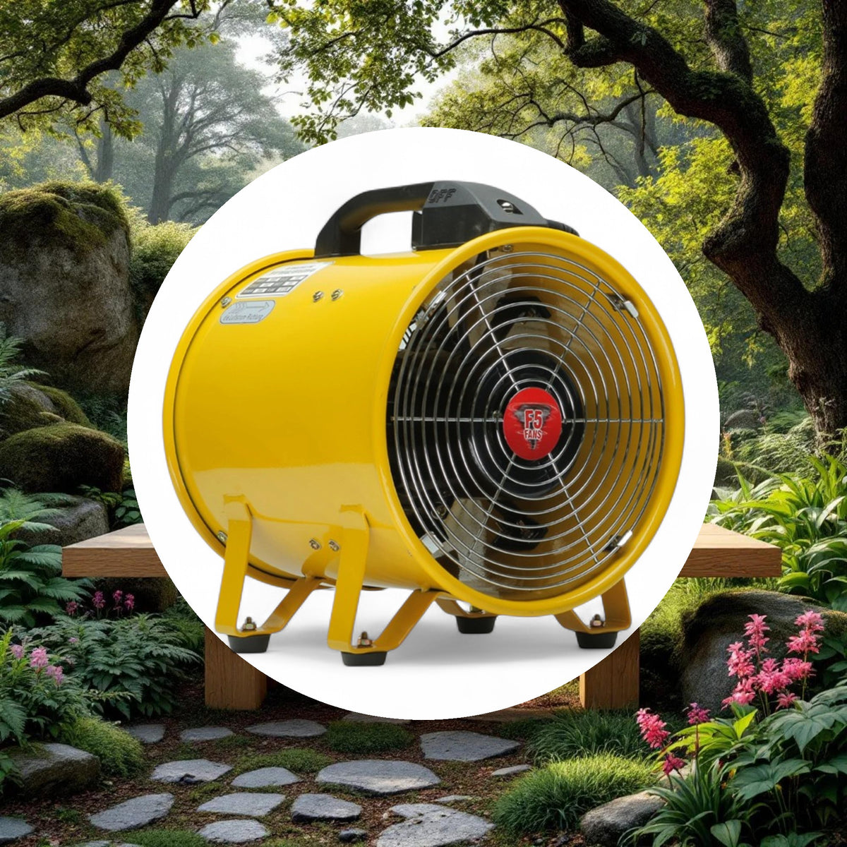F5 Fans Portable Axial Fan 10in - Image 5