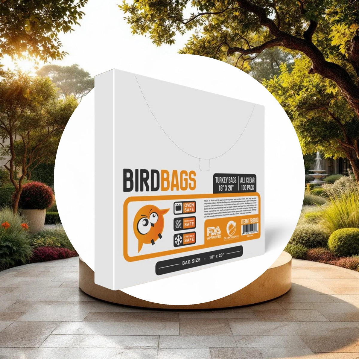 Bird Bags 3 Gallon Turkey Bags 18" x 20" (100 Pack) - Image 2
