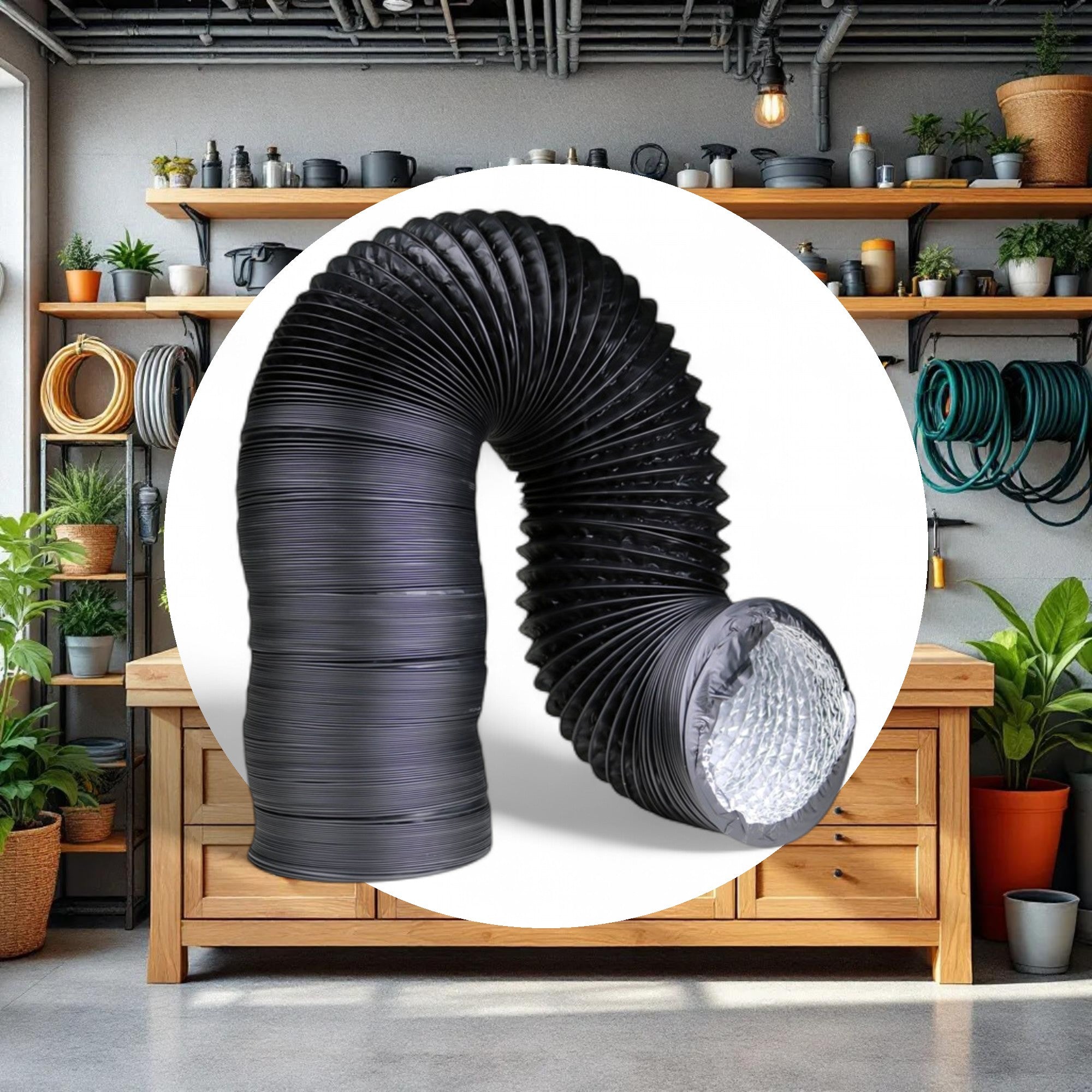Light-Proof Black Duct 10in x 25ft - Image 2
