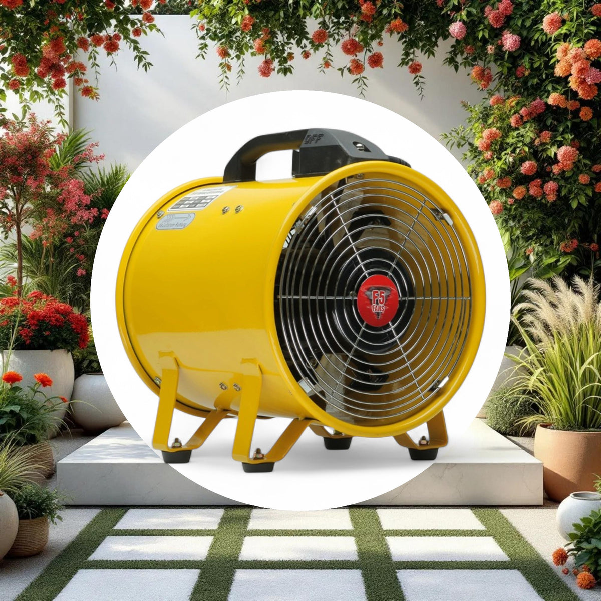 F5 Fans Portable Axial Fan 18in - Image 2
