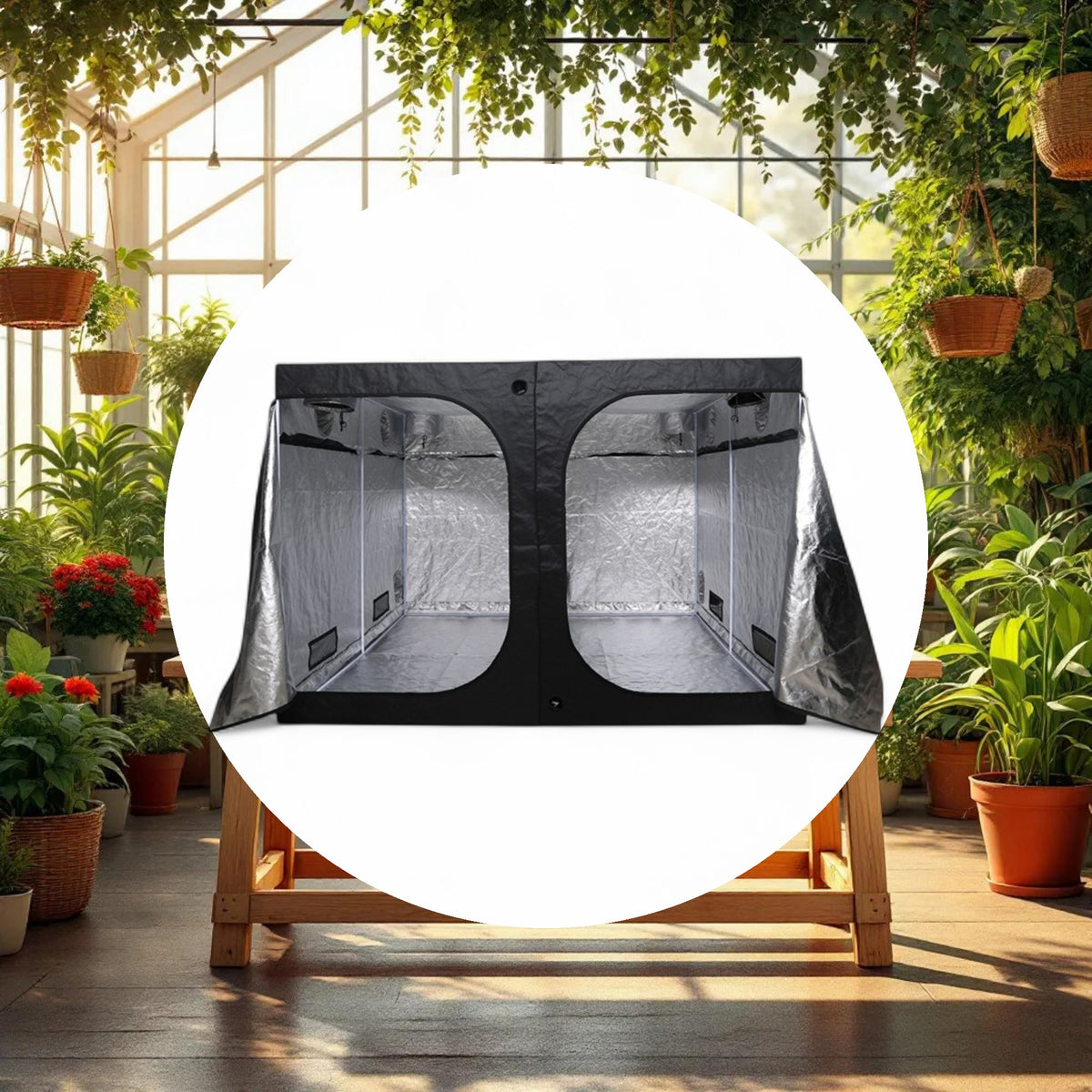 OneDeal Grow Tent 10ft x 10ft x 6.5ft - Image 2
