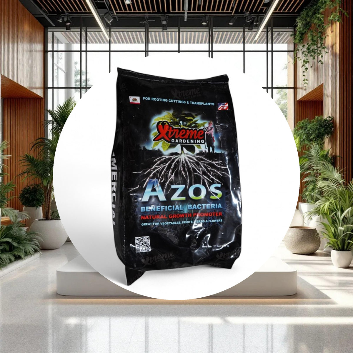 Xtreme Gardening AZOS Beneficial Bacteria Natural Growth Promoter 20lbs - Image 4