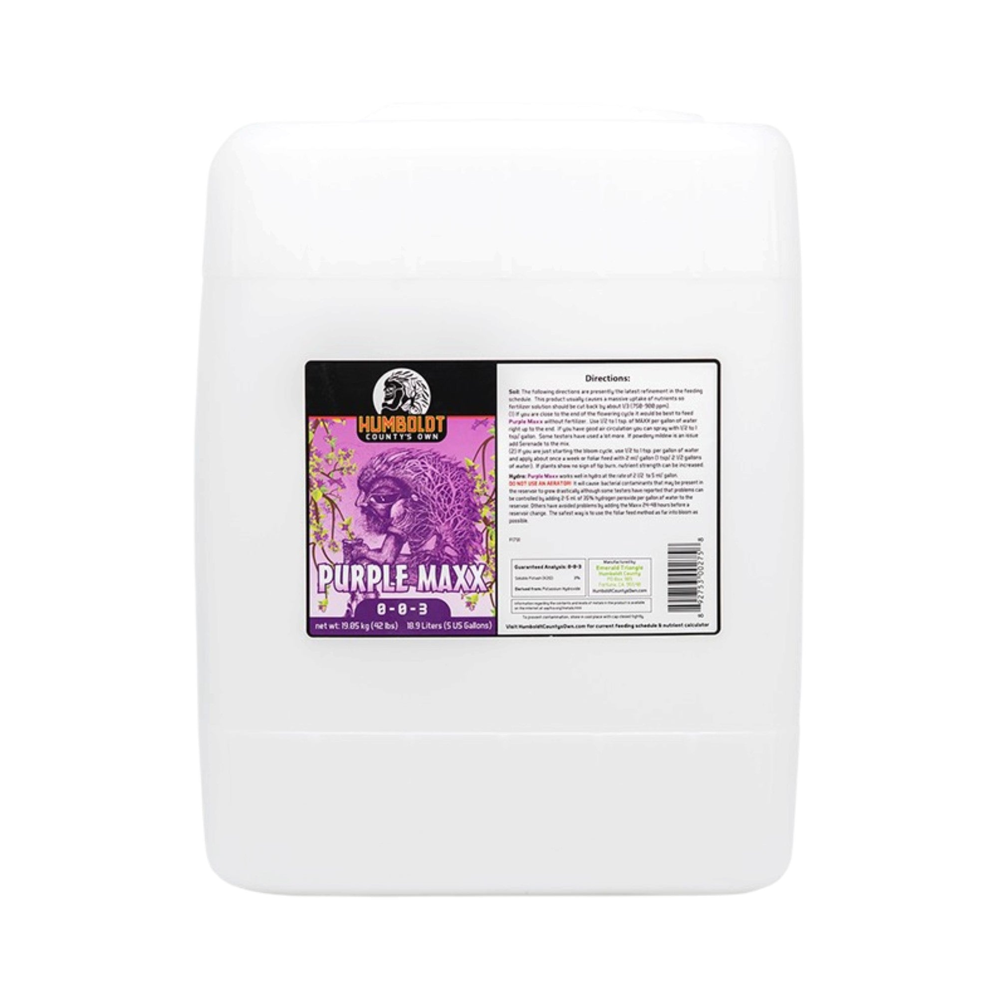 Humboldt County's Own Purple Maxx 5gal