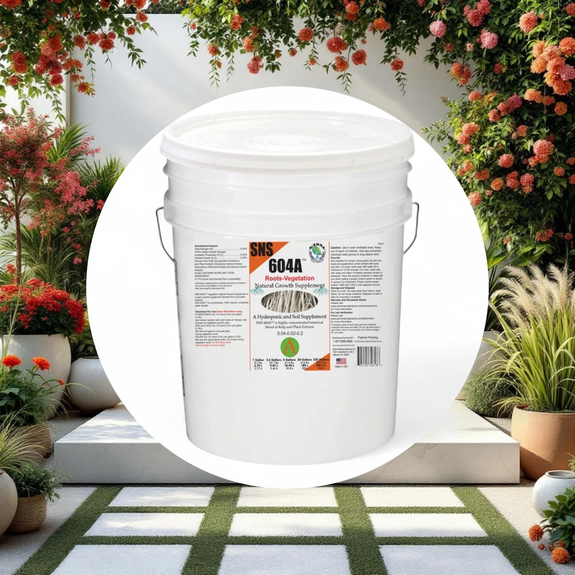 SNS 604A Growth Stimulator Concentrate 5 Gallon - Image 2