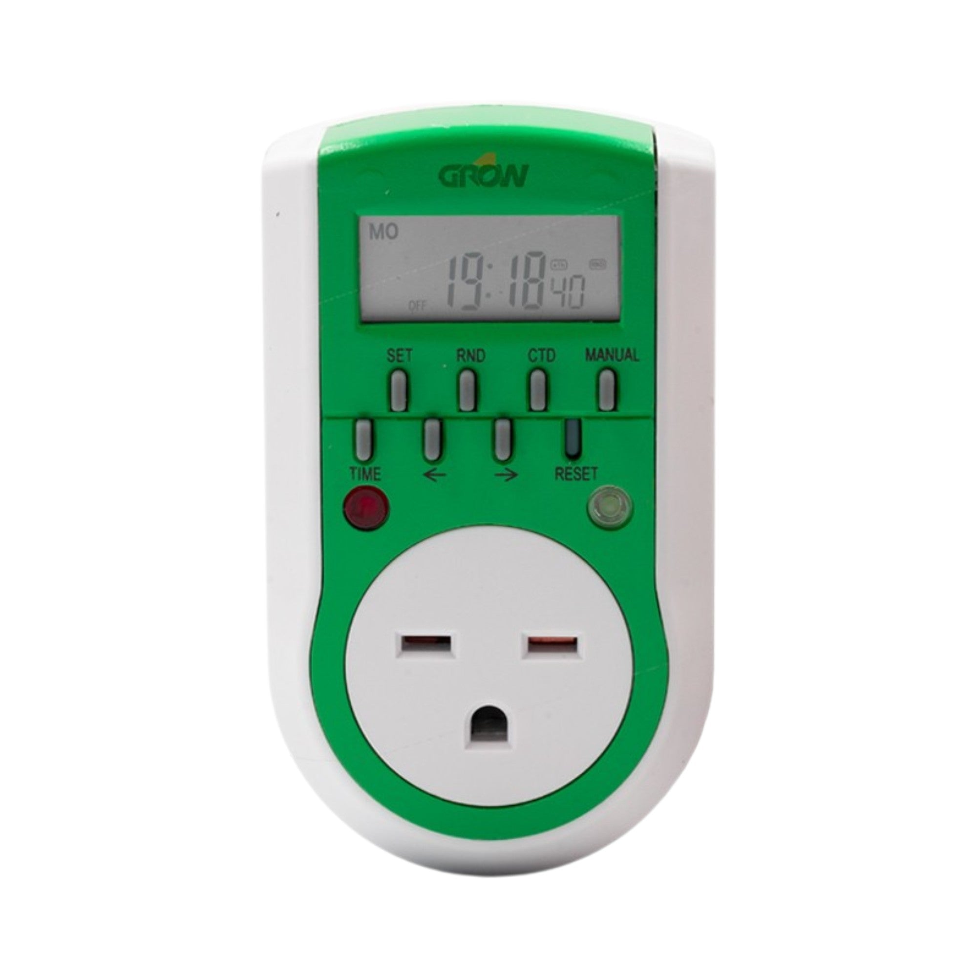 Grow1 240V Single Outlet Digital Timer