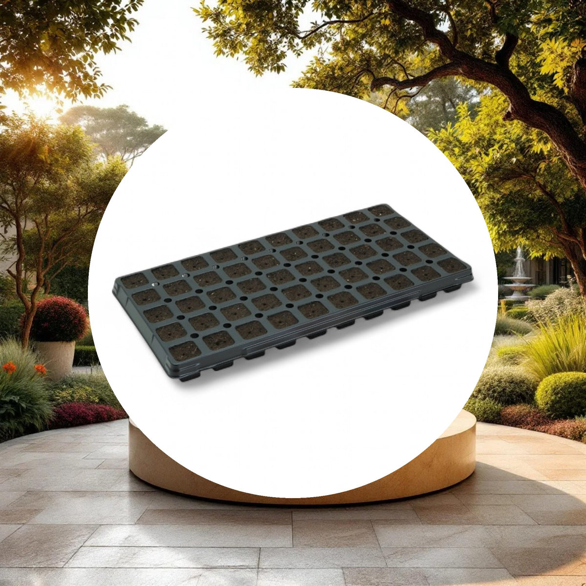 Speedy Root 50 Cell Plant Starter Tray w/ Media - Image 2