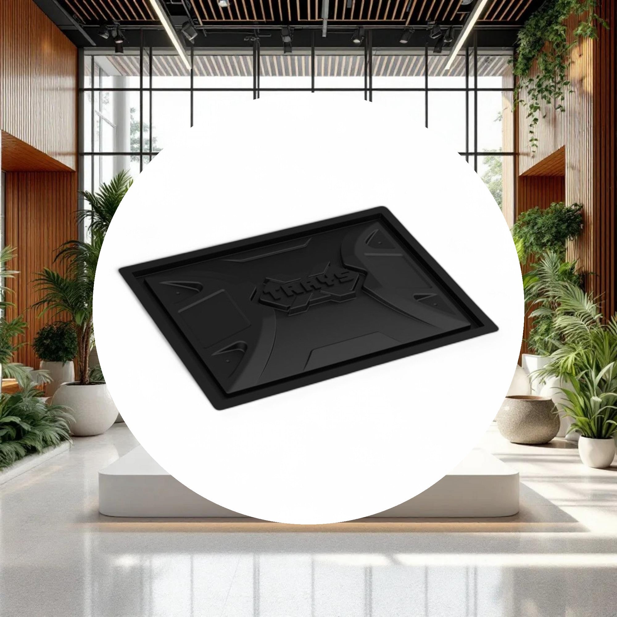X-Trays Res. Lid 50 Gallon Black - Image 3