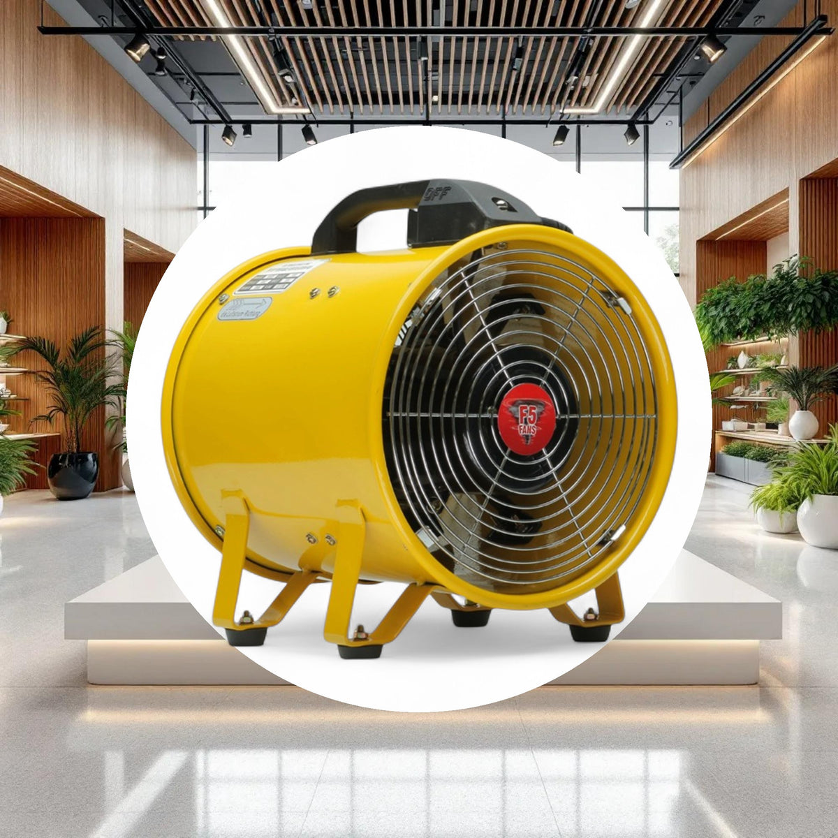 F5 Fans Portable Axial Fan 18in - Image 3