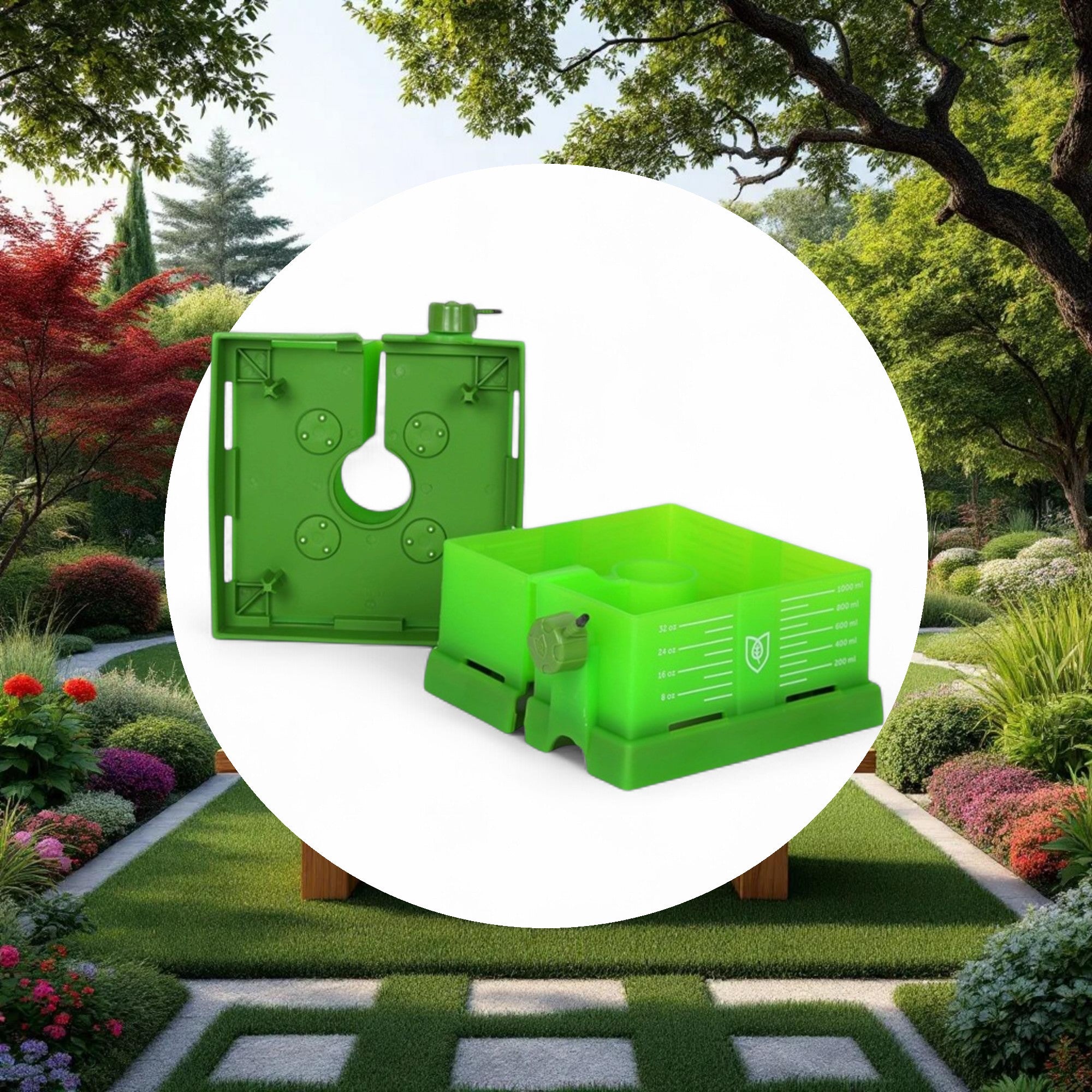 FloraFlex Square Flood & Drip Shield w/ Quicker Drippers - Image 4